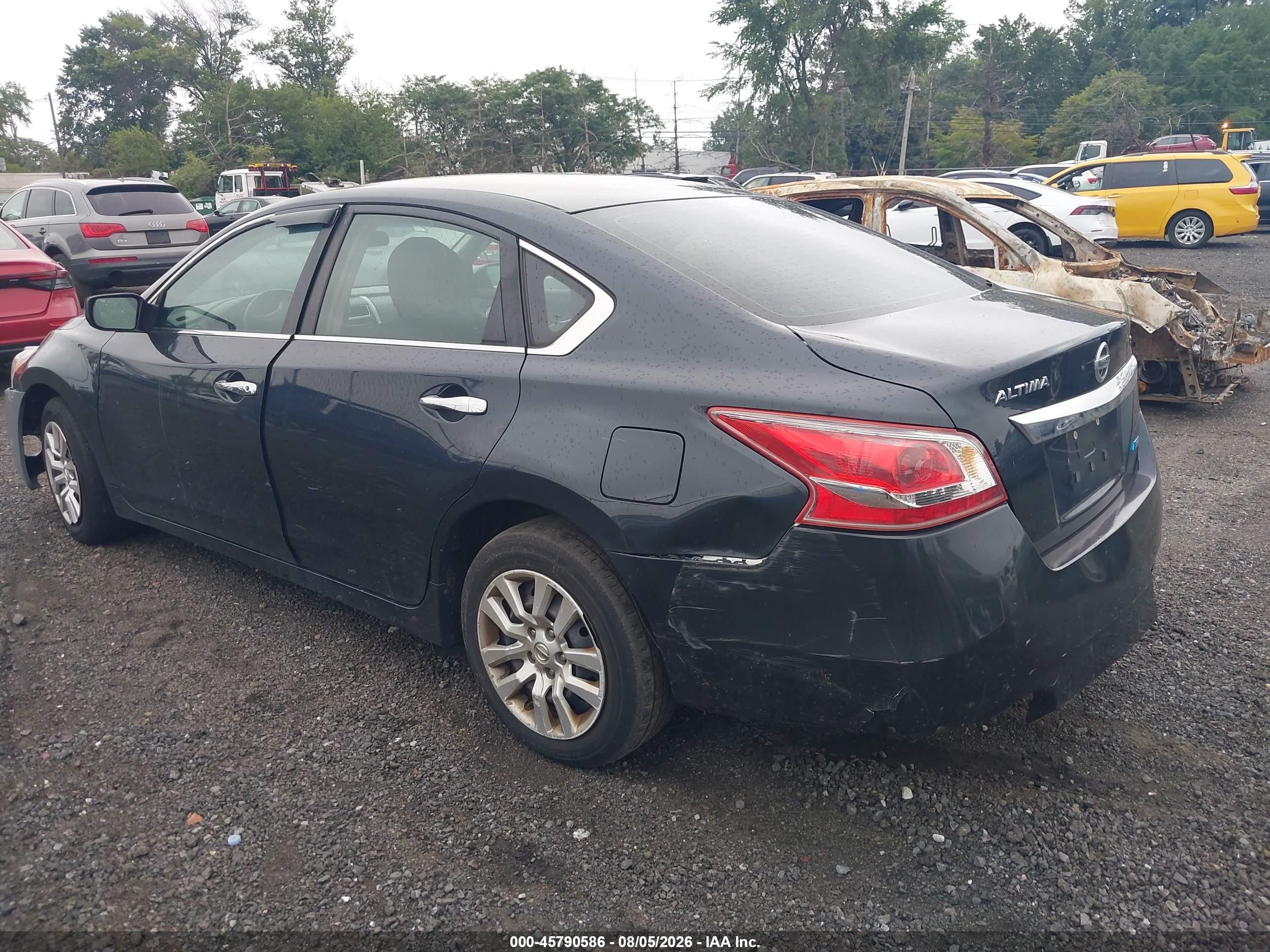 2013 Nissan Altima 2.5 S Серый vin: 1N4AL3AP1DC155000
