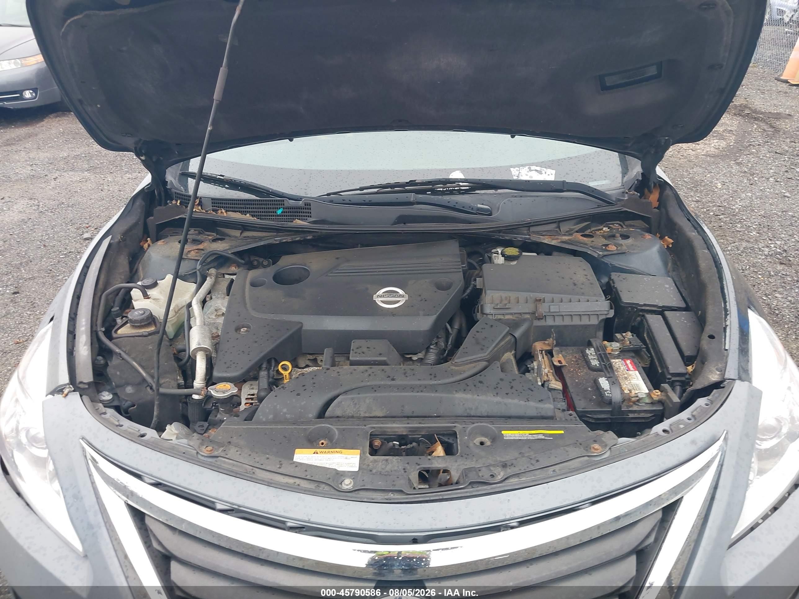 2013 Nissan Altima 2.5 S Серый vin: 1N4AL3AP1DC155000