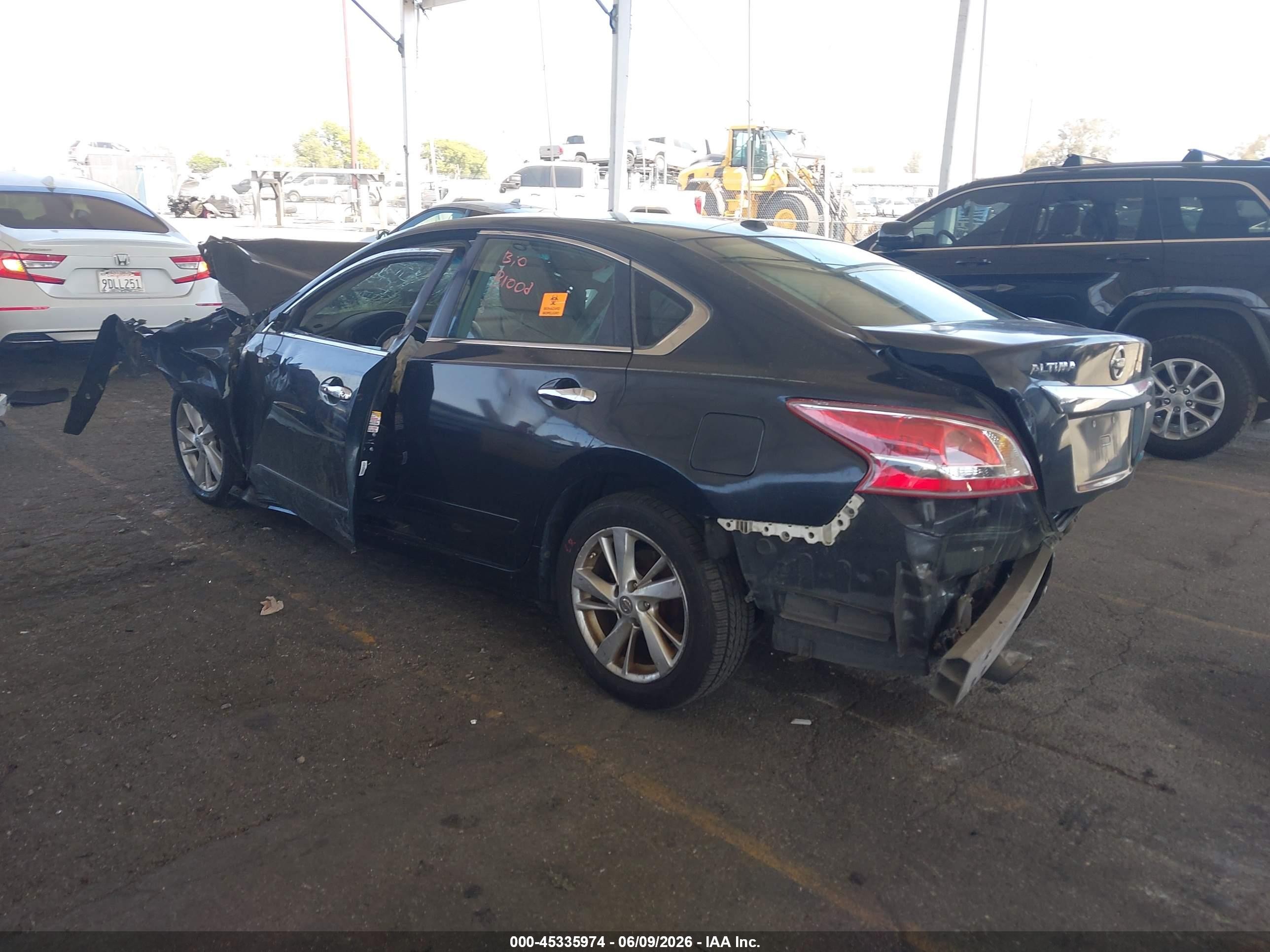 2013 Nissan Altima 2.5 Sv Black vin: 1N4AL3AP1DC157040