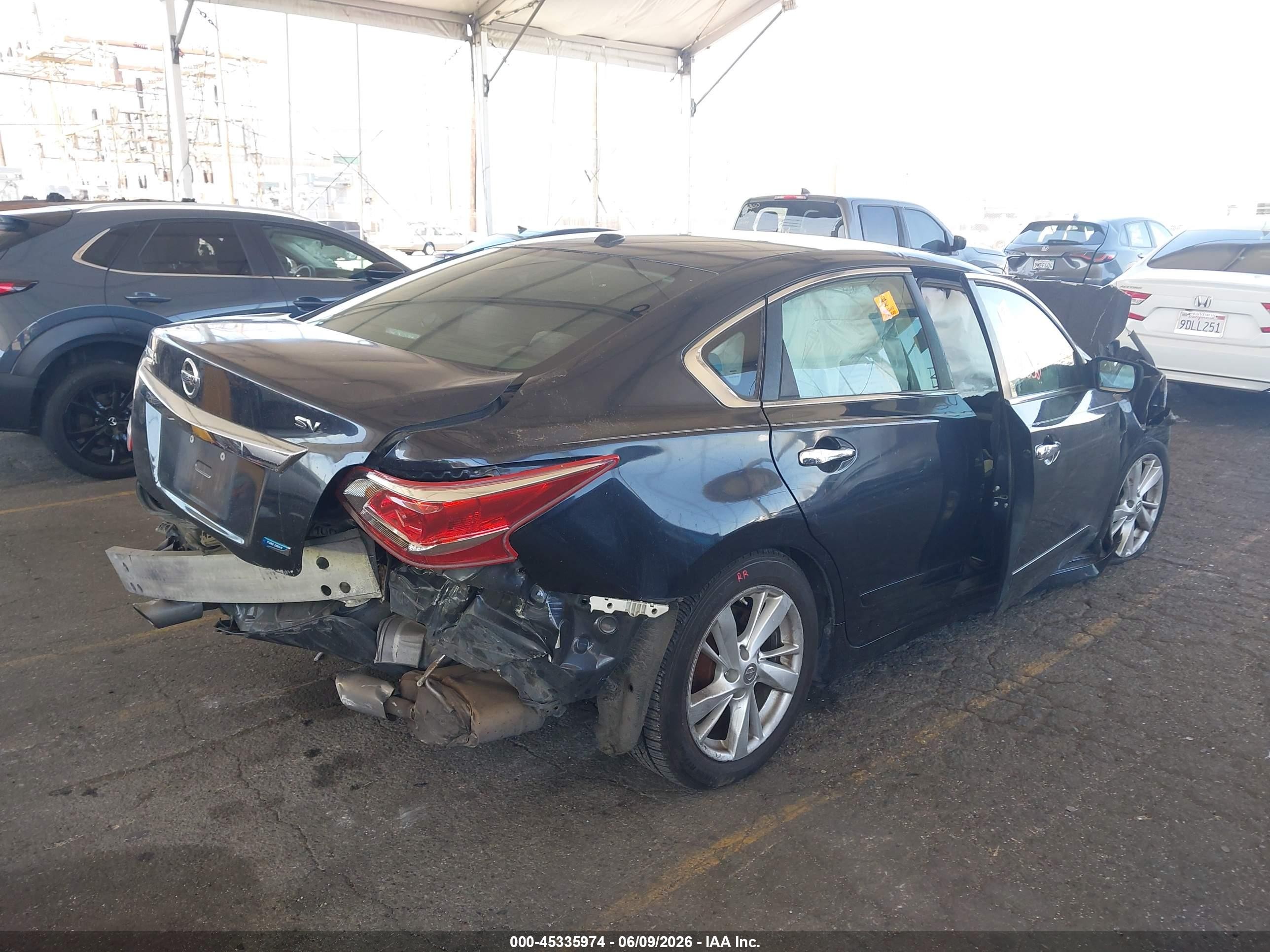 2013 Nissan Altima 2.5 Sv Black vin: 1N4AL3AP1DC157040