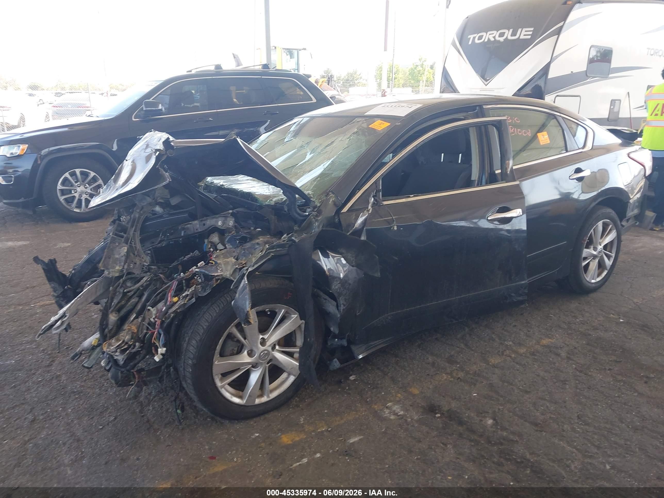 2013 Nissan Altima 2.5 Sv Black vin: 1N4AL3AP1DC157040