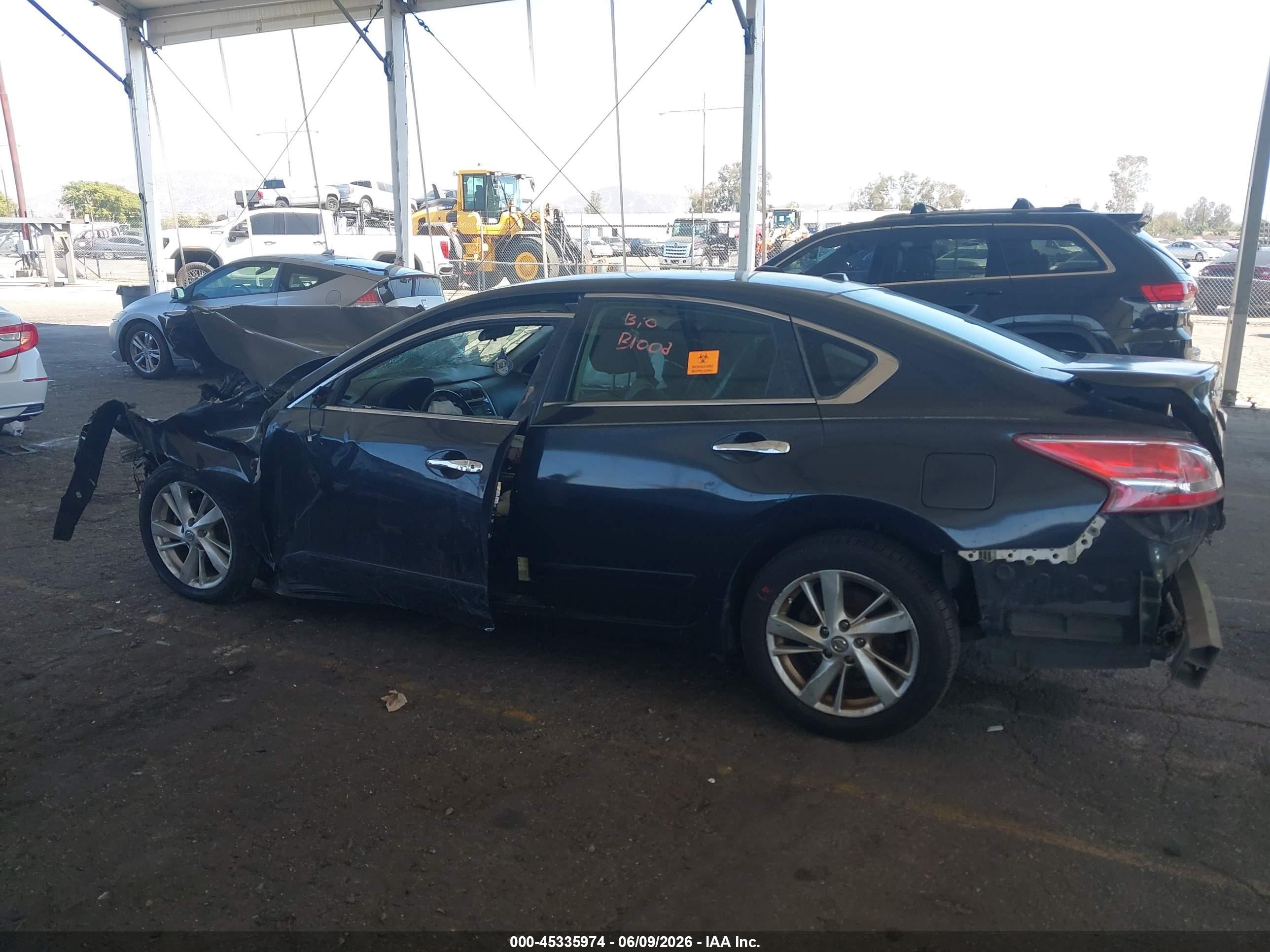 2013 Nissan Altima 2.5 Sv Black vin: 1N4AL3AP1DC157040