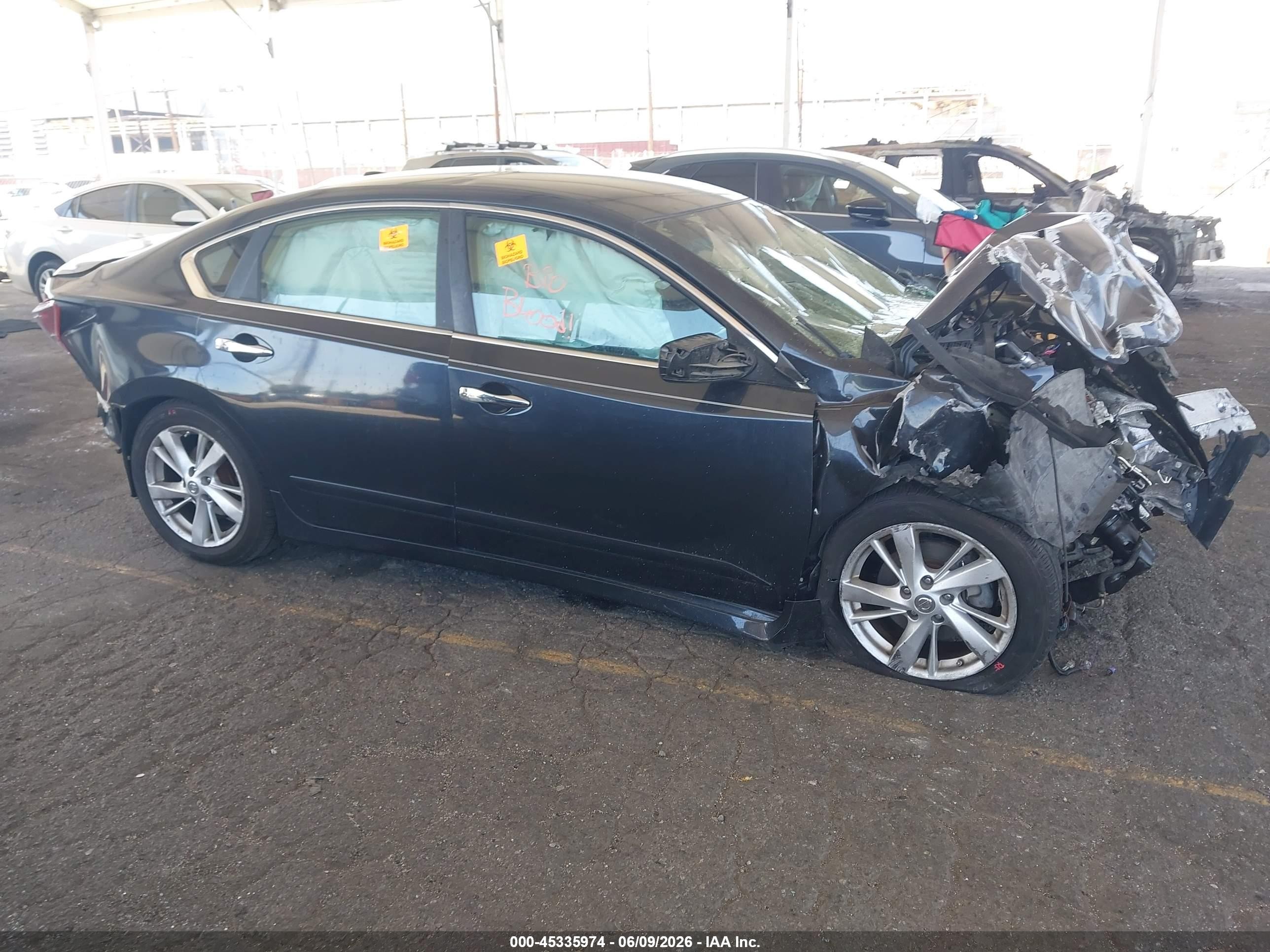 2013 Nissan Altima 2.5 Sv Black vin: 1N4AL3AP1DC157040