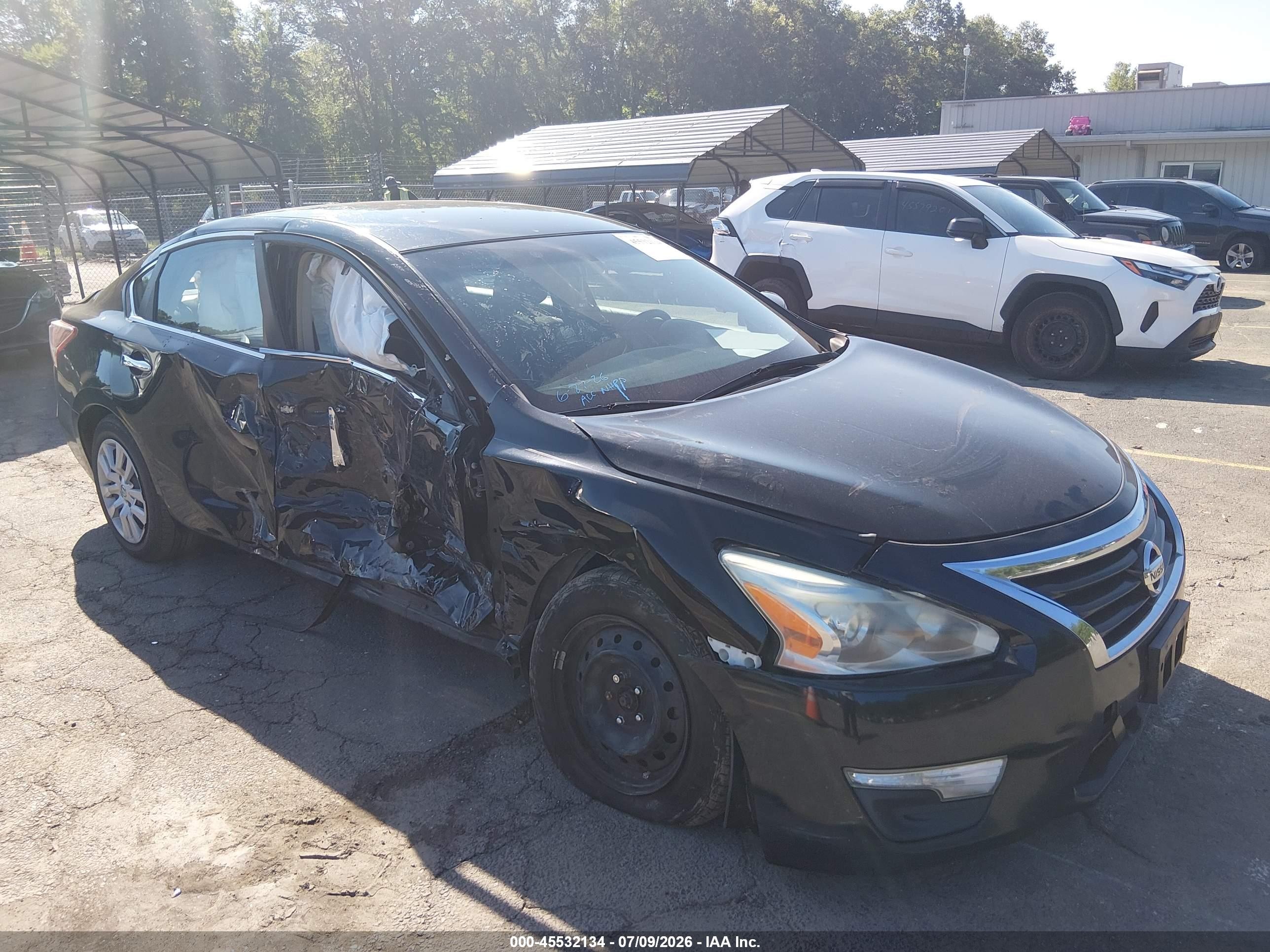 2013 Nissan Altima 2.5 S Black vin: 1N4AL3AP1DC160634