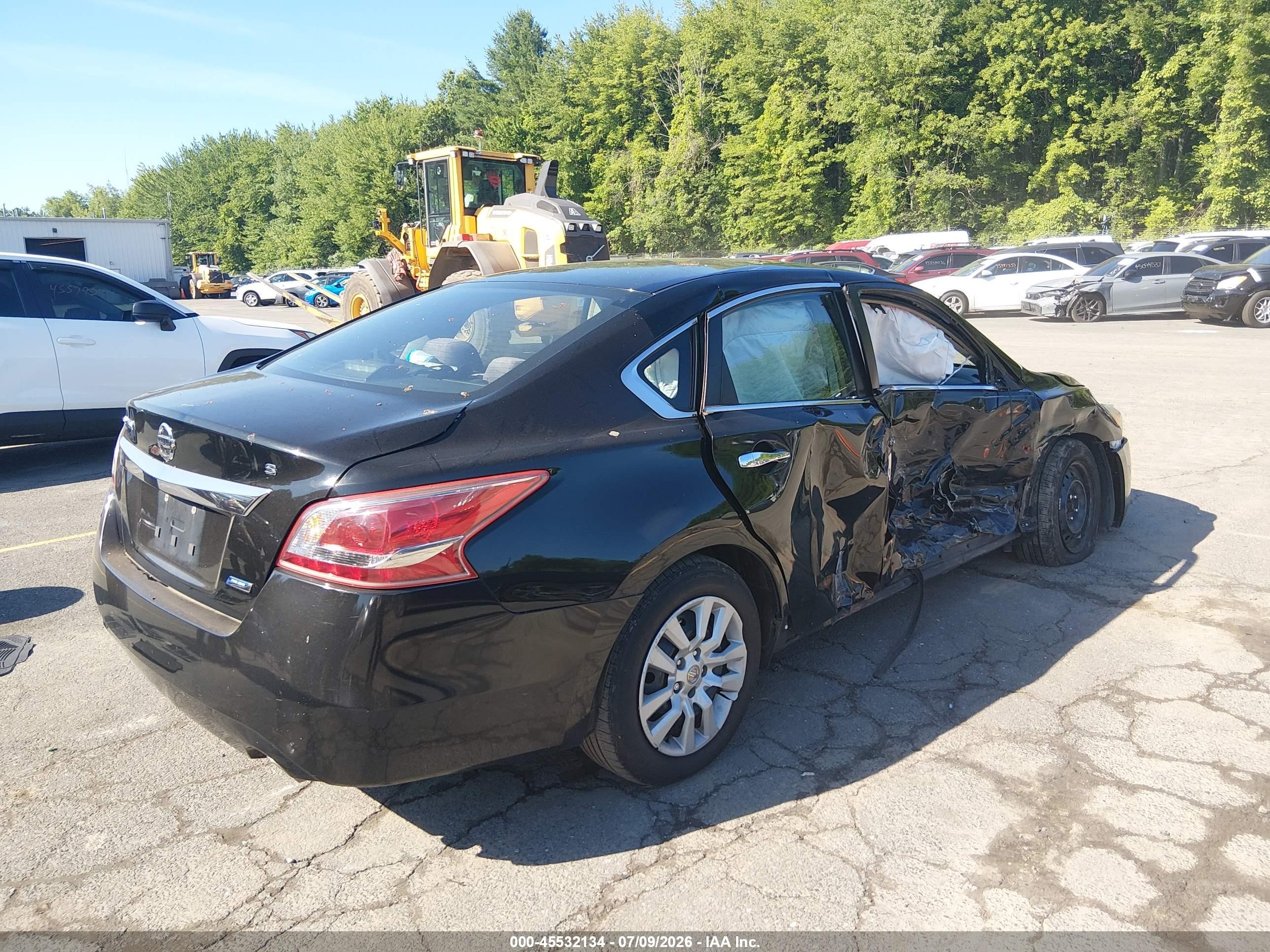 2013 Nissan Altima 2.5 S Black vin: 1N4AL3AP1DC160634