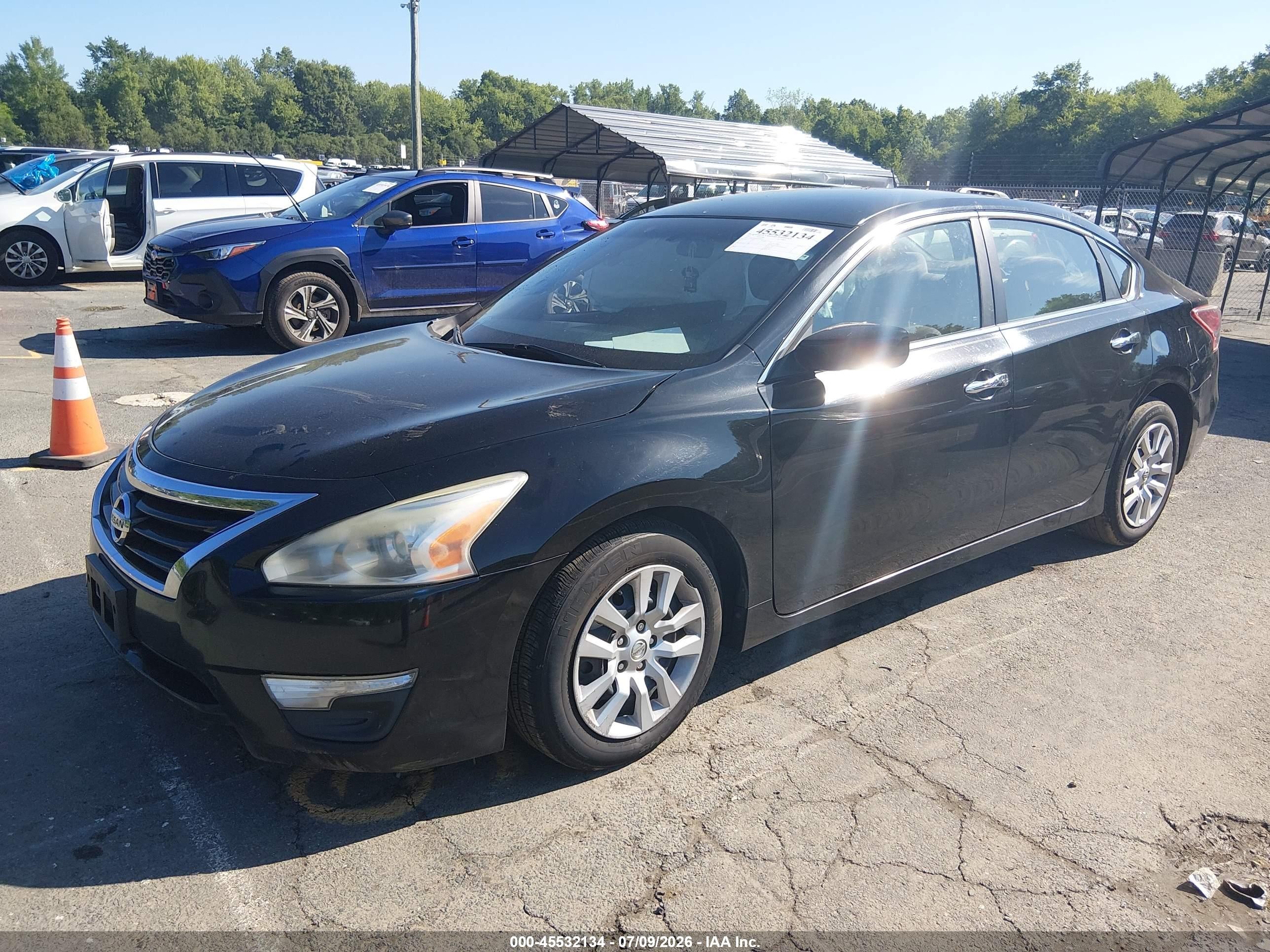 2013 Nissan Altima 2.5 S Black vin: 1N4AL3AP1DC160634