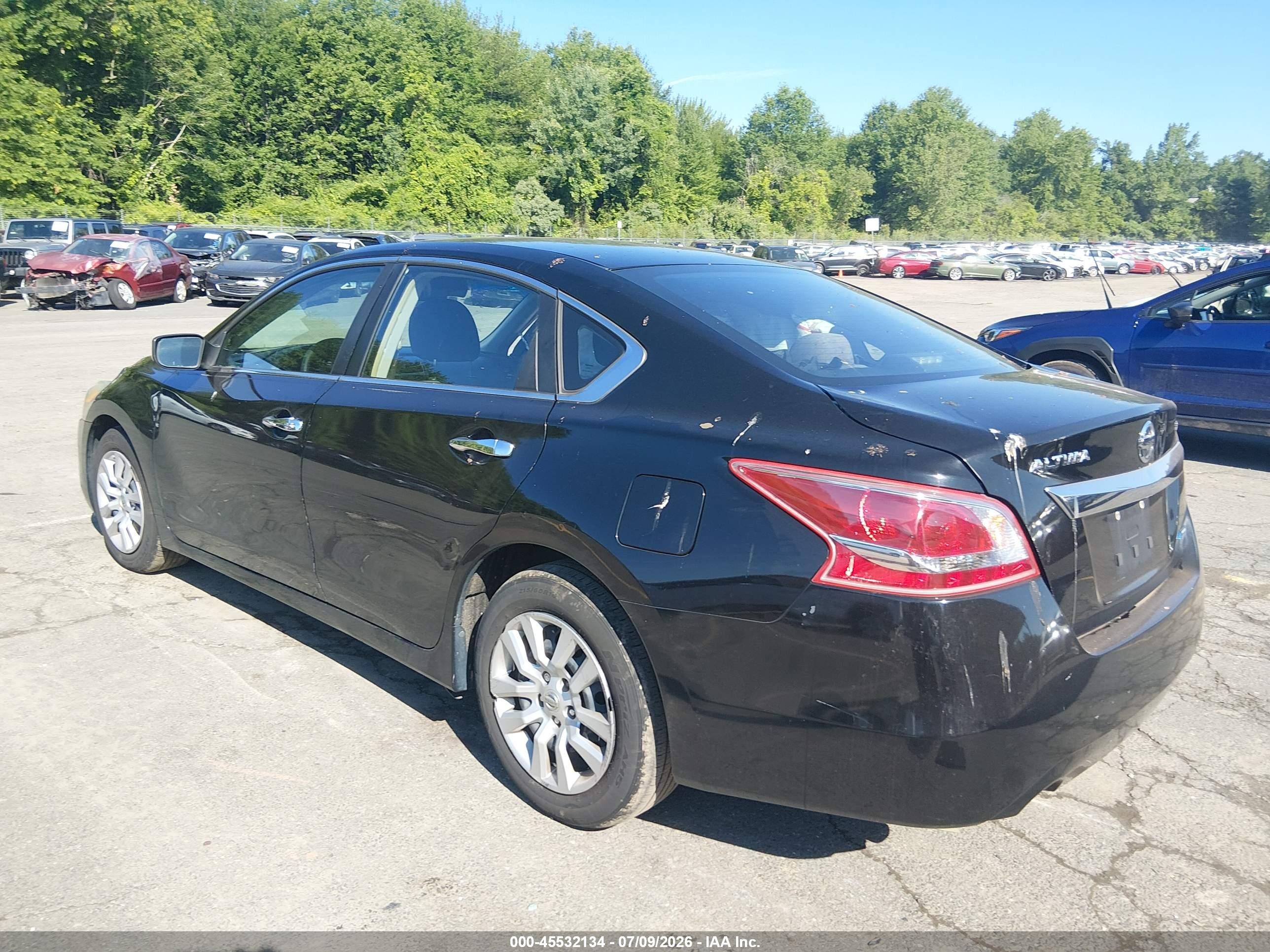 2013 Nissan Altima 2.5 S Black vin: 1N4AL3AP1DC160634