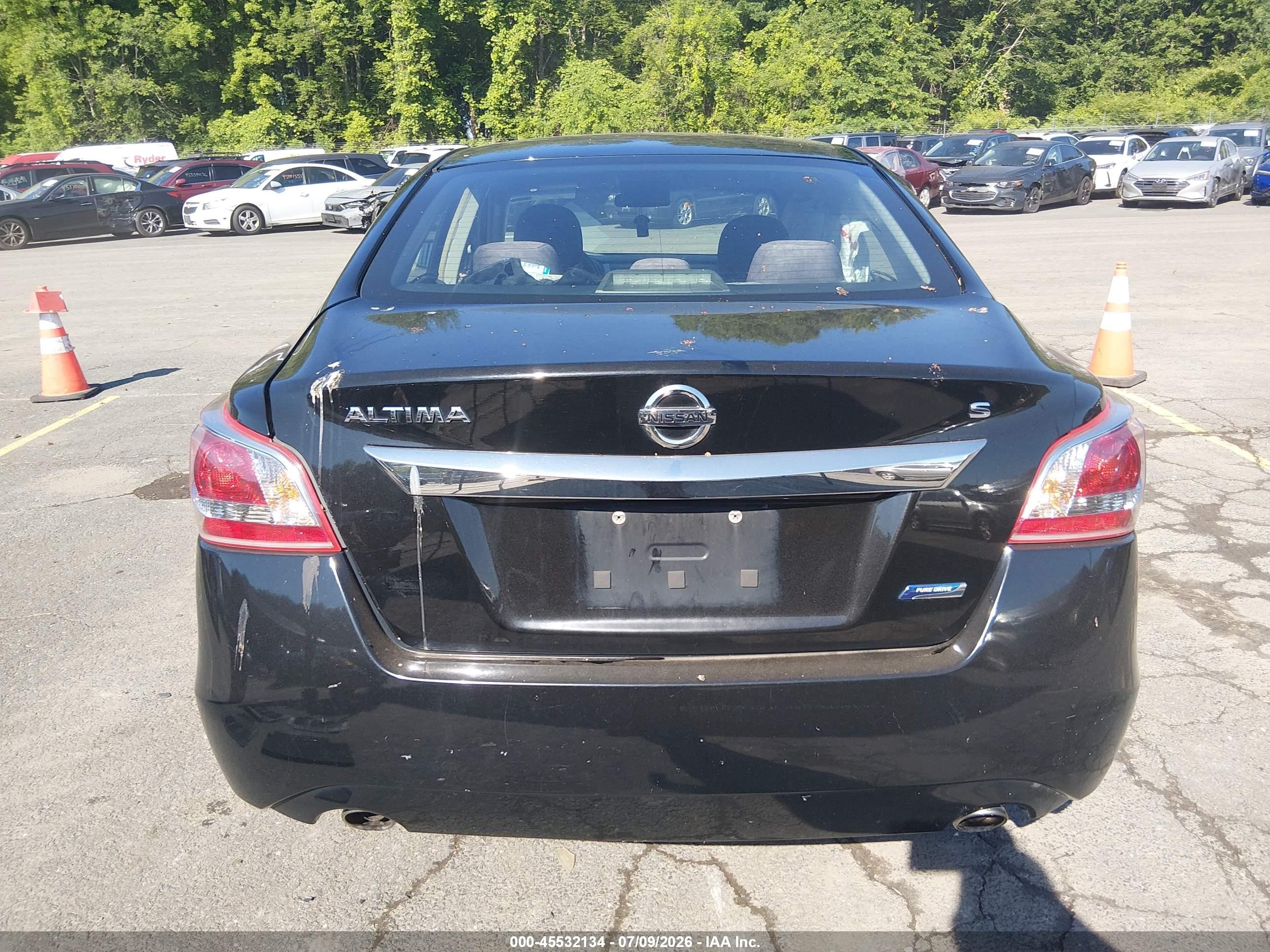 2013 Nissan Altima 2.5 S Black vin: 1N4AL3AP1DC160634