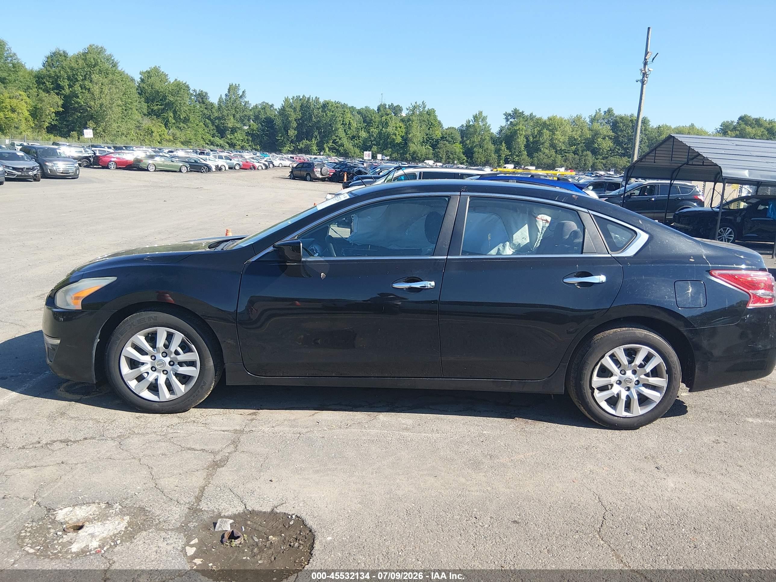 2013 Nissan Altima 2.5 S Black vin: 1N4AL3AP1DC160634