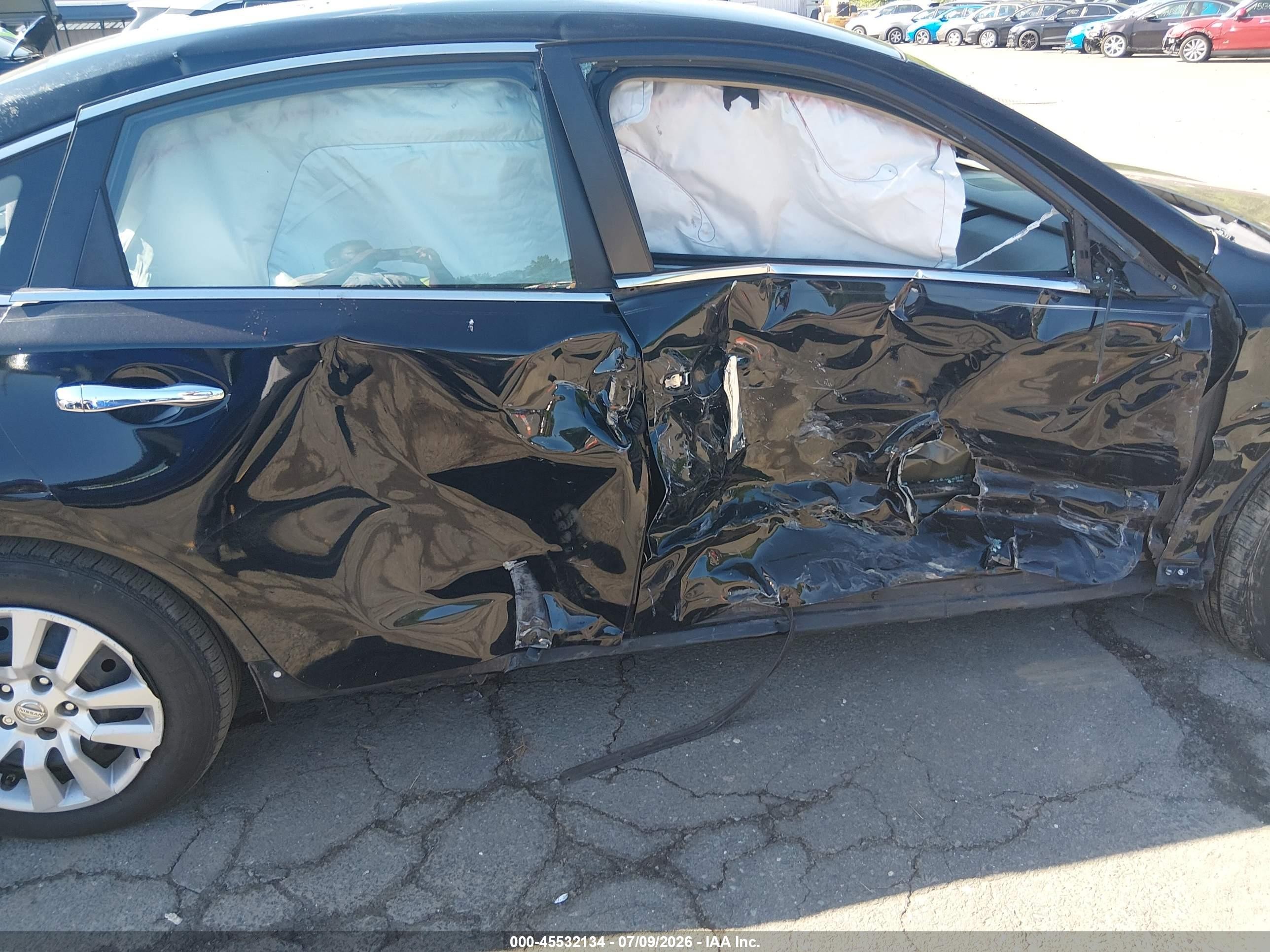 2013 Nissan Altima 2.5 S Black vin: 1N4AL3AP1DC160634