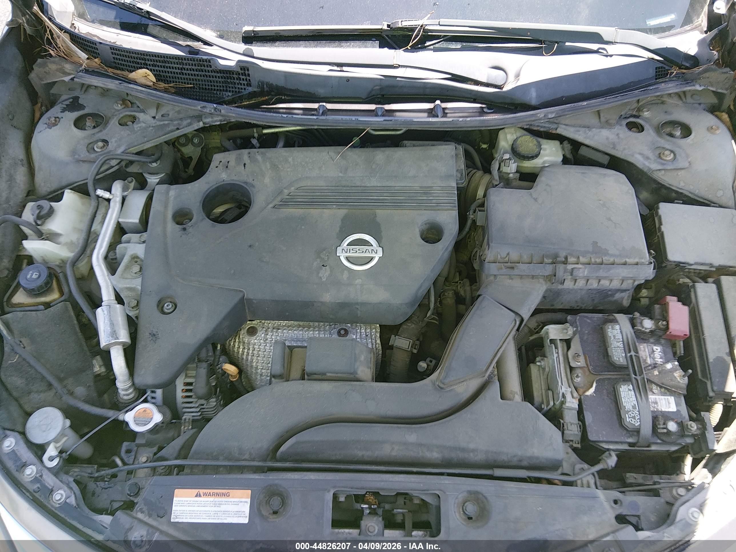 2013 Nissan Altima 2.5 Sv Silver vin: 1N4AL3AP1DC160875