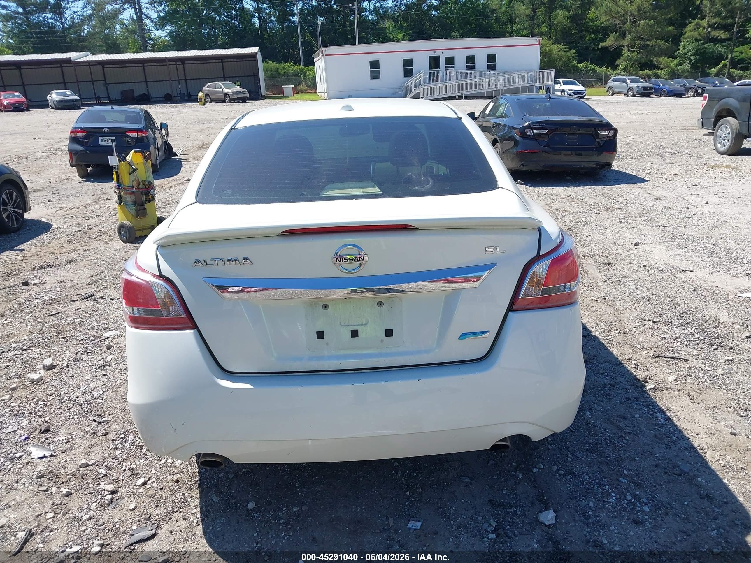 2013 Nissan Altima 2.5 Sl White vin: 1N4AL3AP1DC193147
