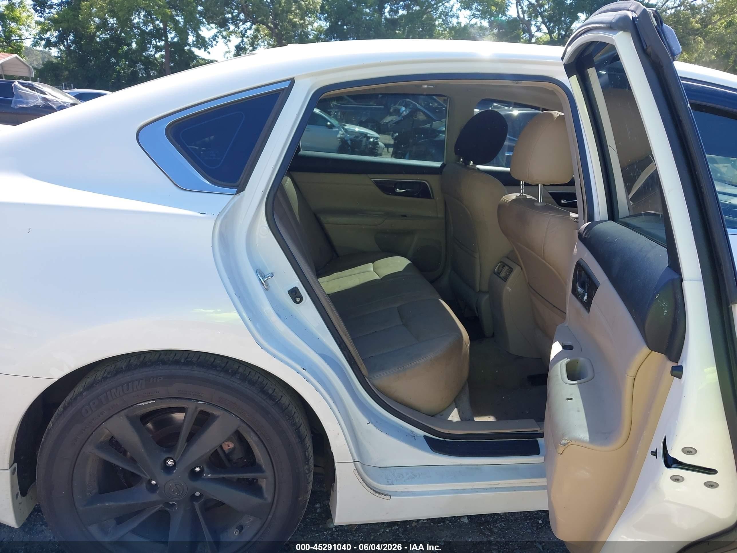2013 Nissan Altima 2.5 Sl White vin: 1N4AL3AP1DC193147
