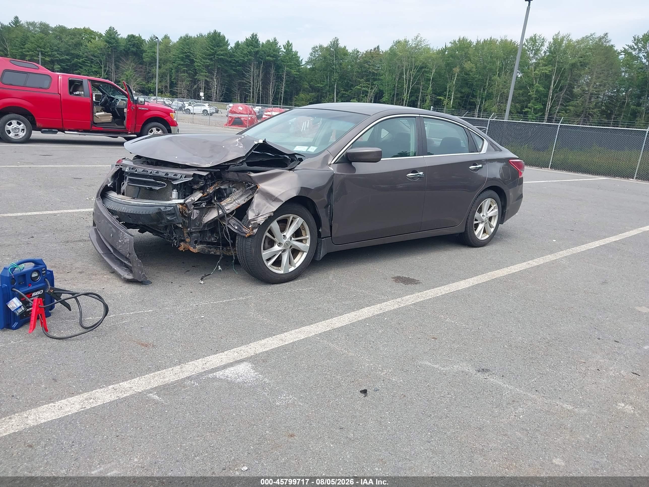 2013 Nissan Altima 2.5 Sv Серый vin: 1N4AL3AP1DC193519
