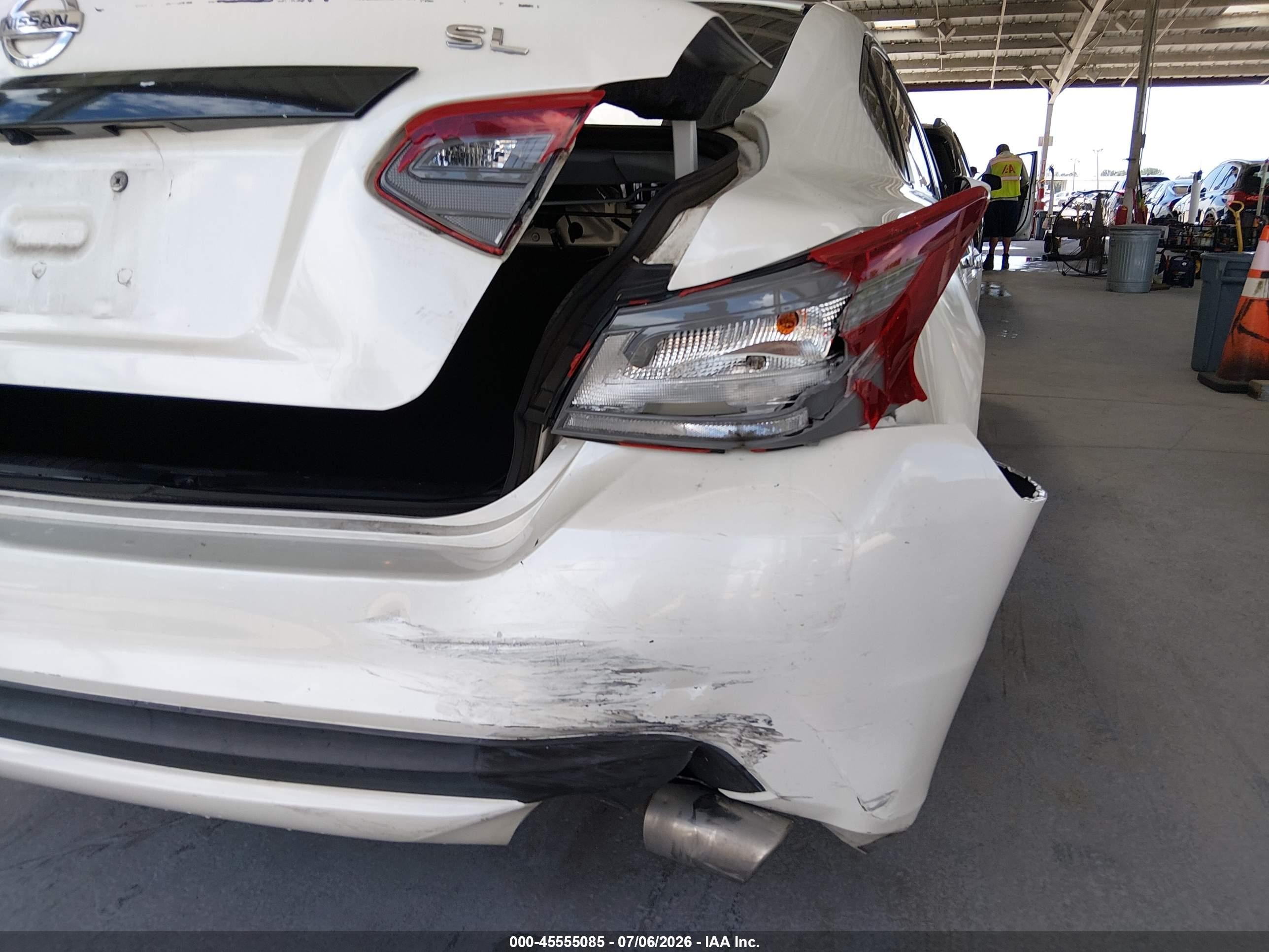 2013 Nissan Altima 2.5 Sv White vin: 1N4AL3AP1DC195903