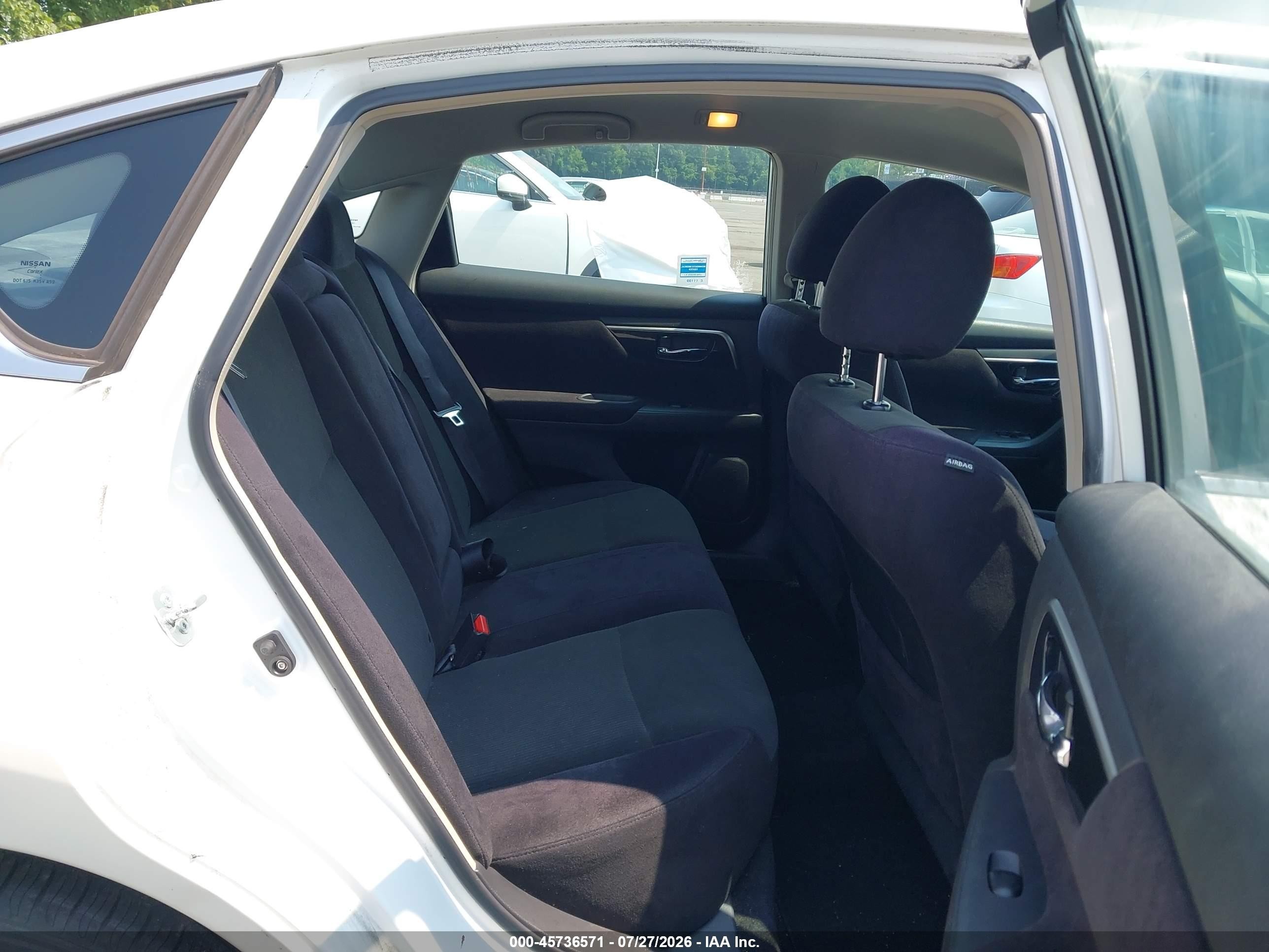 2013 Nissan Altima 2.5 Sv Белый vin: 1N4AL3AP1DC196694