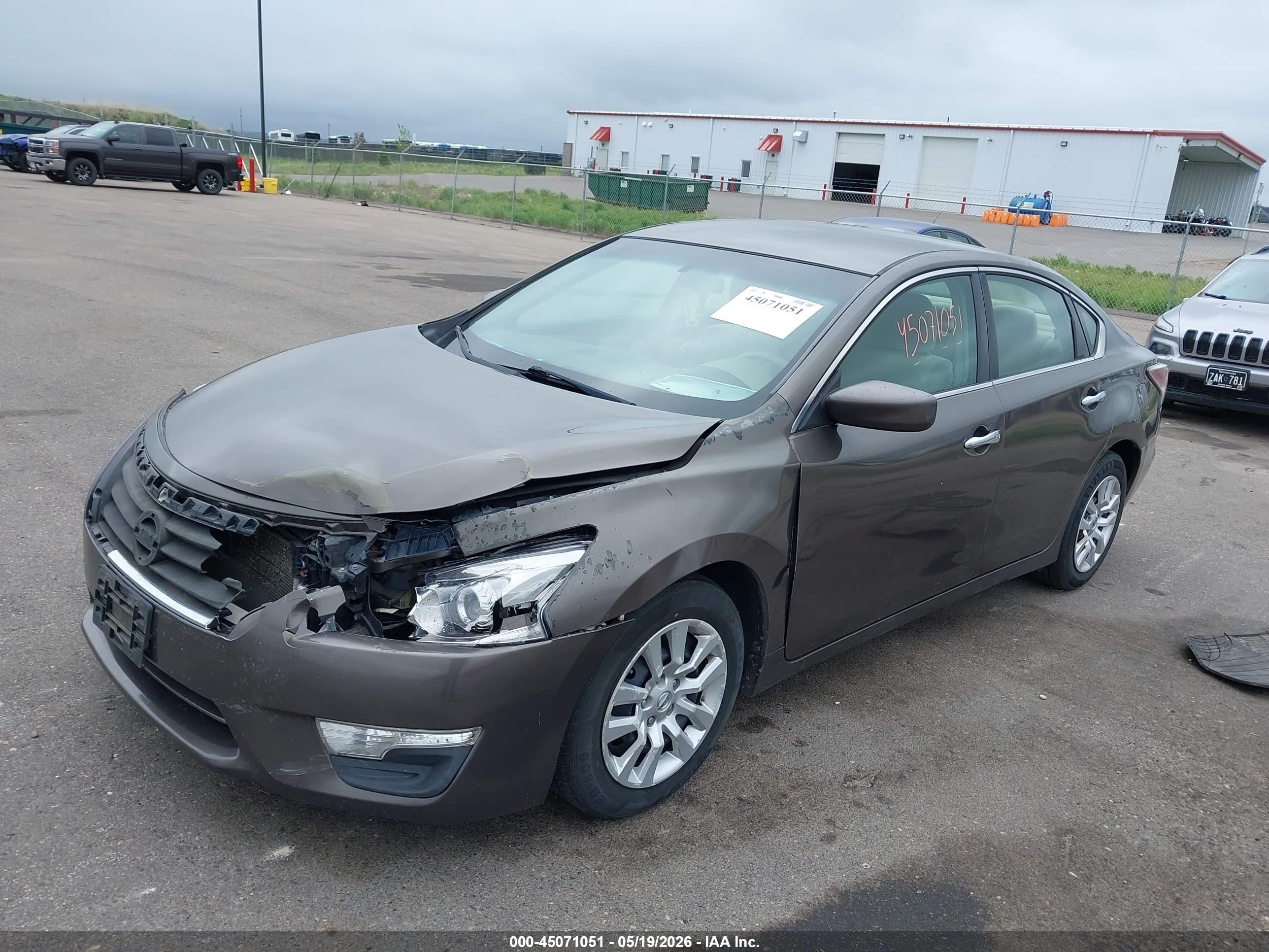 2013 Nissan Altima 2.5 S Gray vin: 1N4AL3AP1DC205118