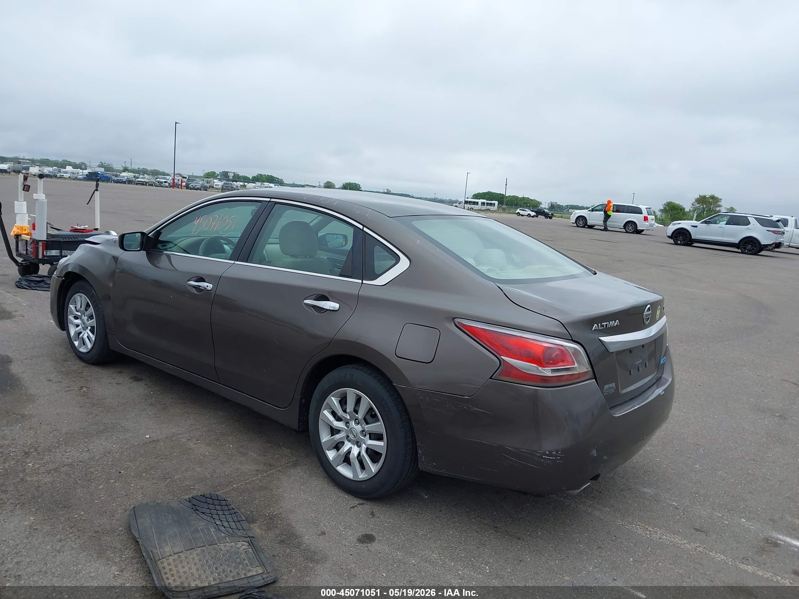 2013 Nissan Altima 2.5 S Gray vin: 1N4AL3AP1DC205118