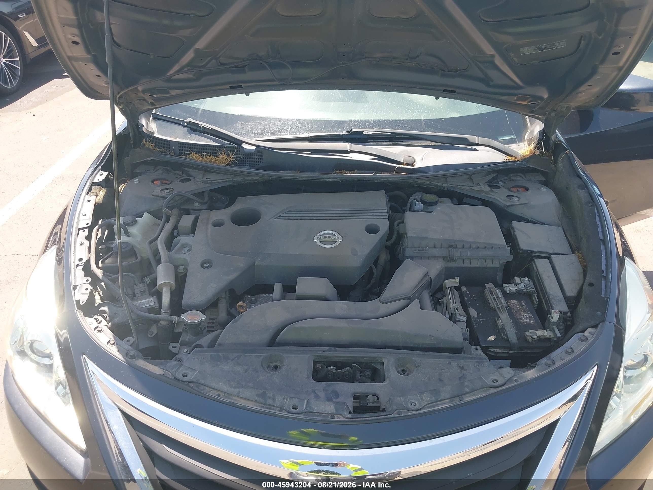 2013 Nissan Altima 2.5 S Серый vin: 1N4AL3AP1DC205197