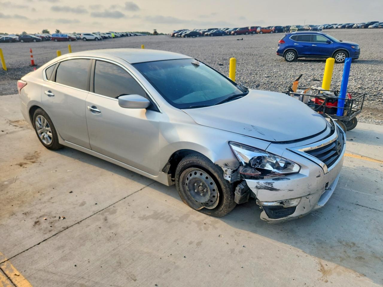 2013 Nissan Altima 2.5 Silver vin: 1N4AL3AP1DC213025