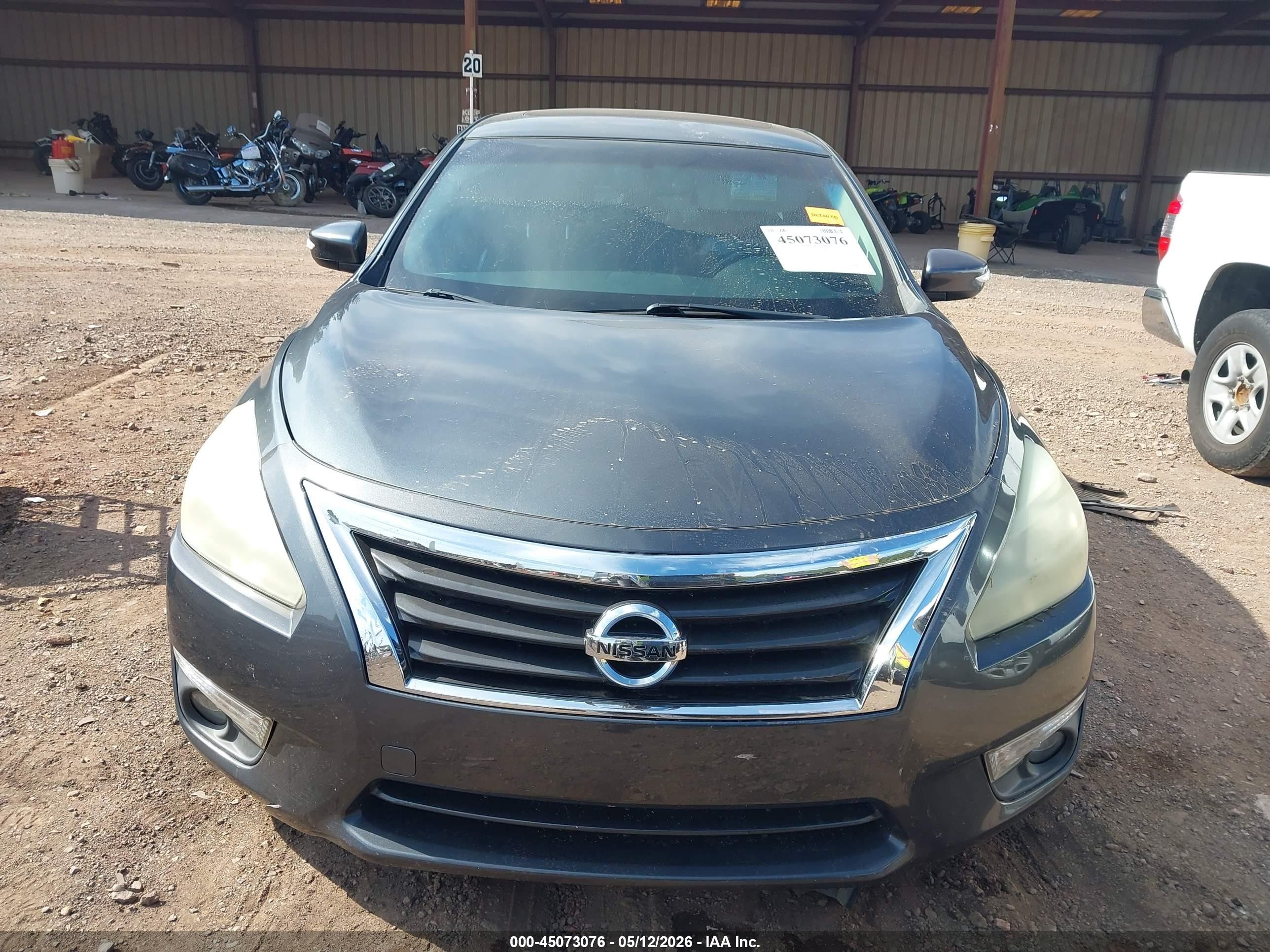 2013 Nissan Altima 2.5 Sl Gray vin: 1N4AL3AP1DC220668