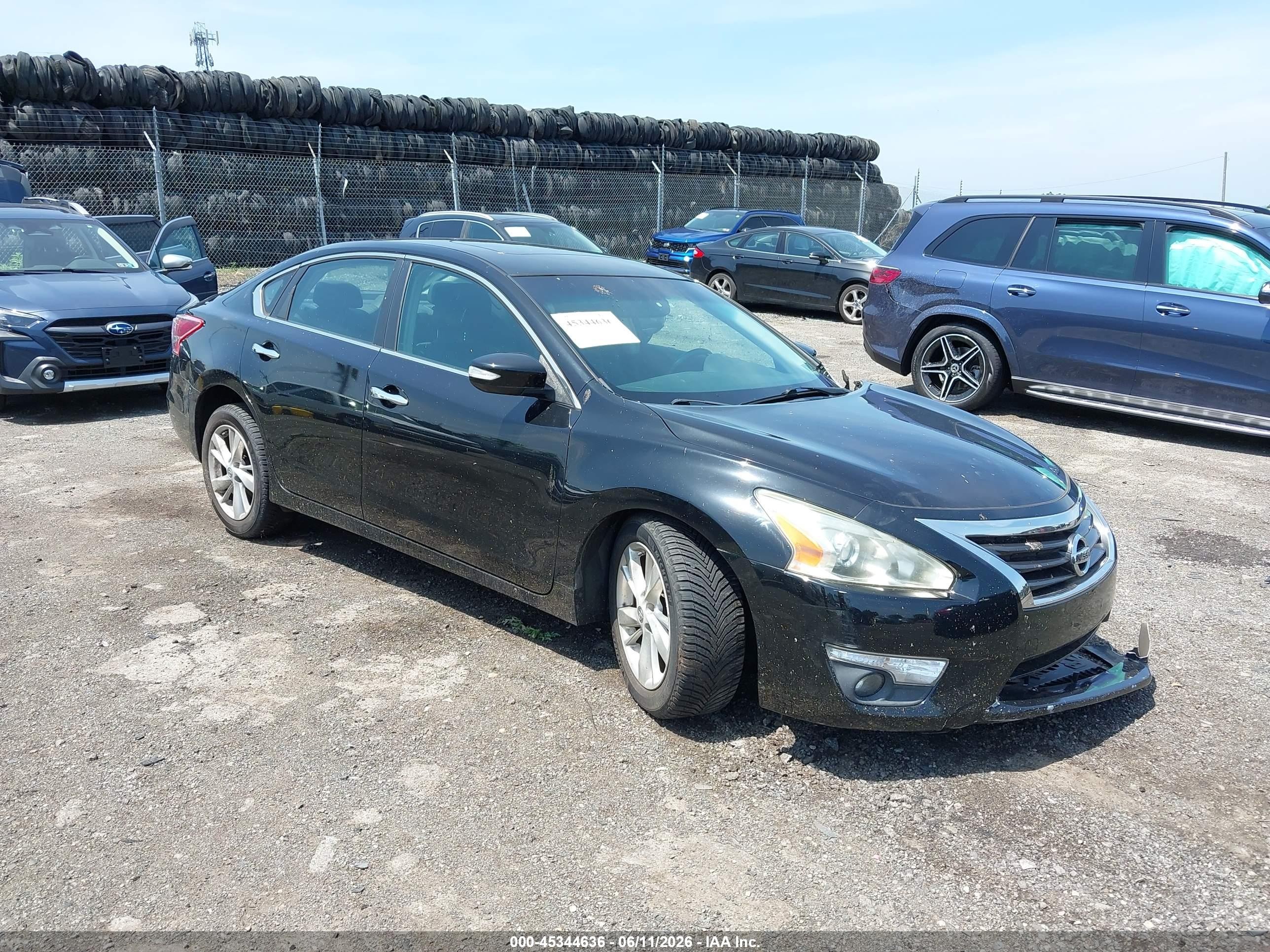 2013 Nissan Altima 2.5 Sl Black vin: 1N4AL3AP1DC222937