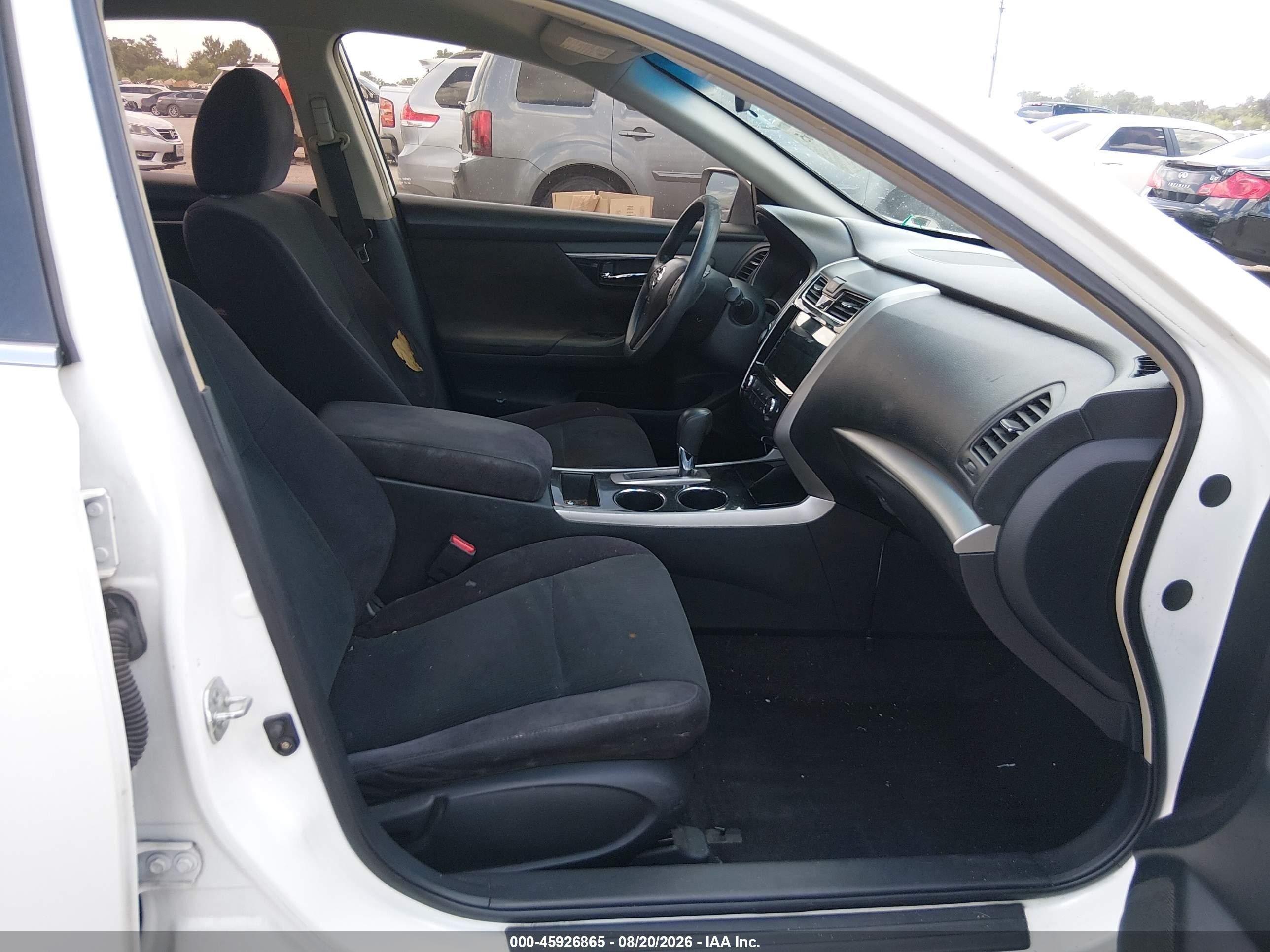 2013 Nissan Altima 2.5 S White vin: 1N4AL3AP1DC227264