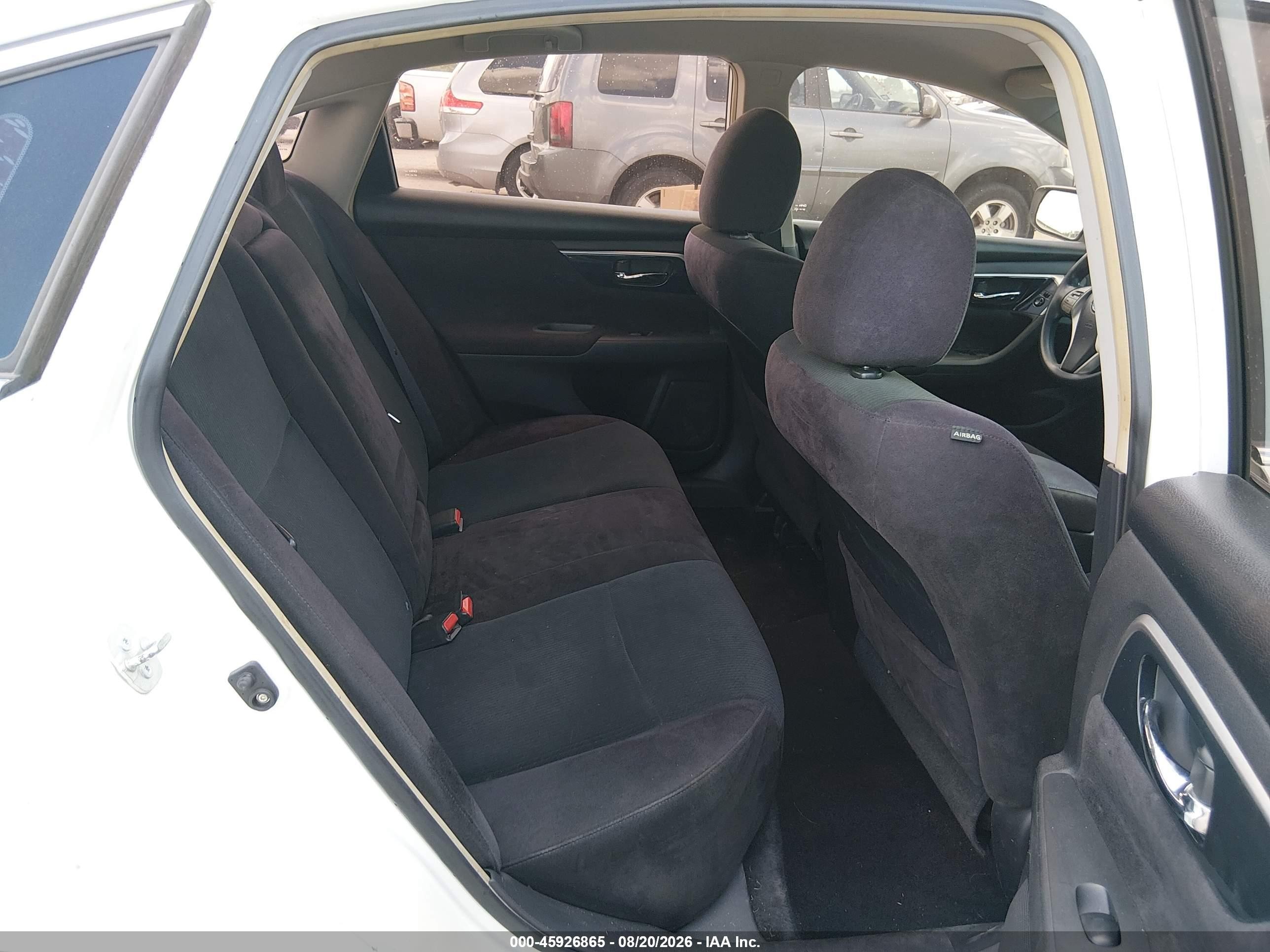 2013 Nissan Altima 2.5 S White vin: 1N4AL3AP1DC227264
