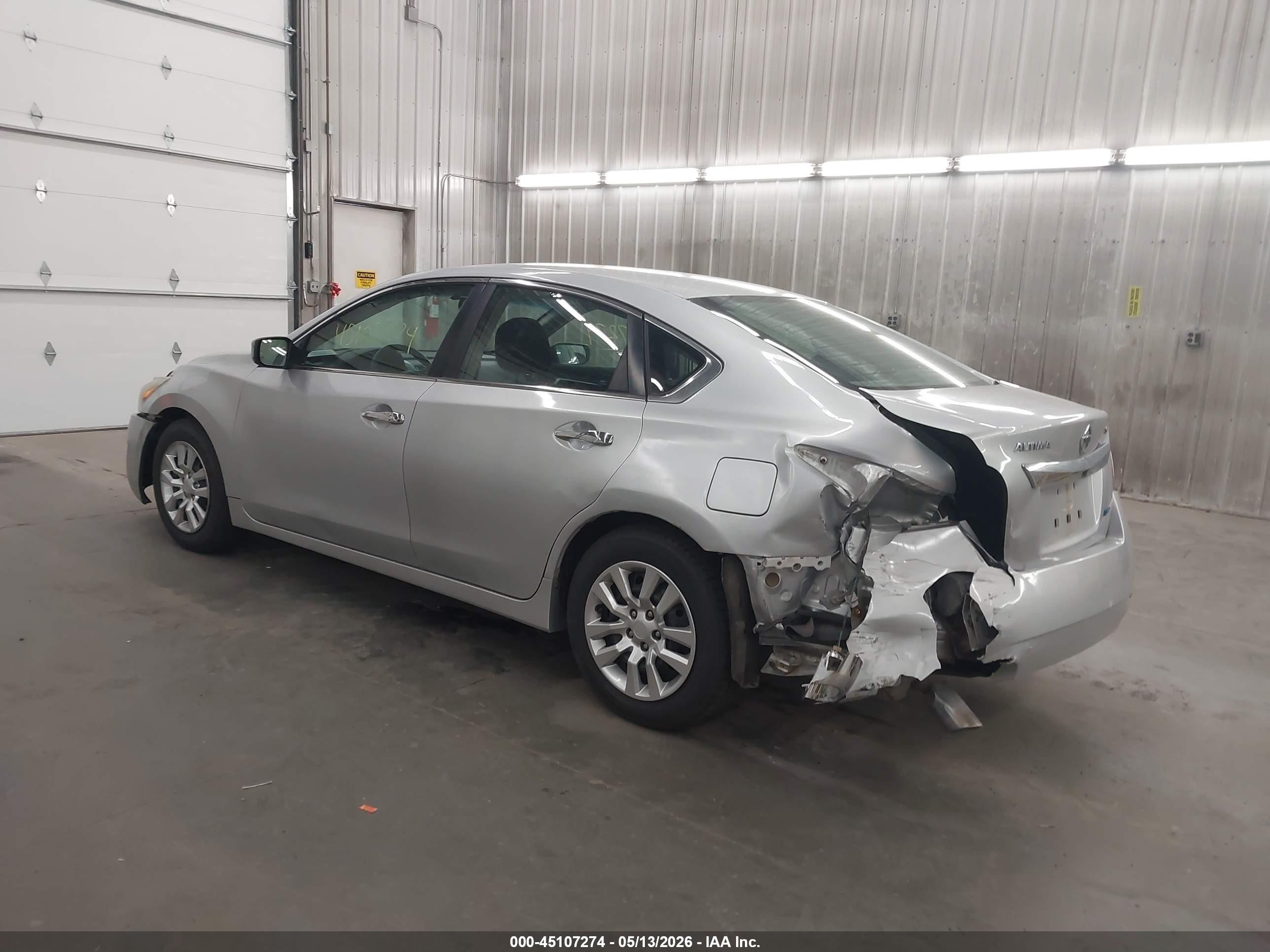 2013 Nissan Altima 2.5 S Silver vin: 1N4AL3AP1DC231069