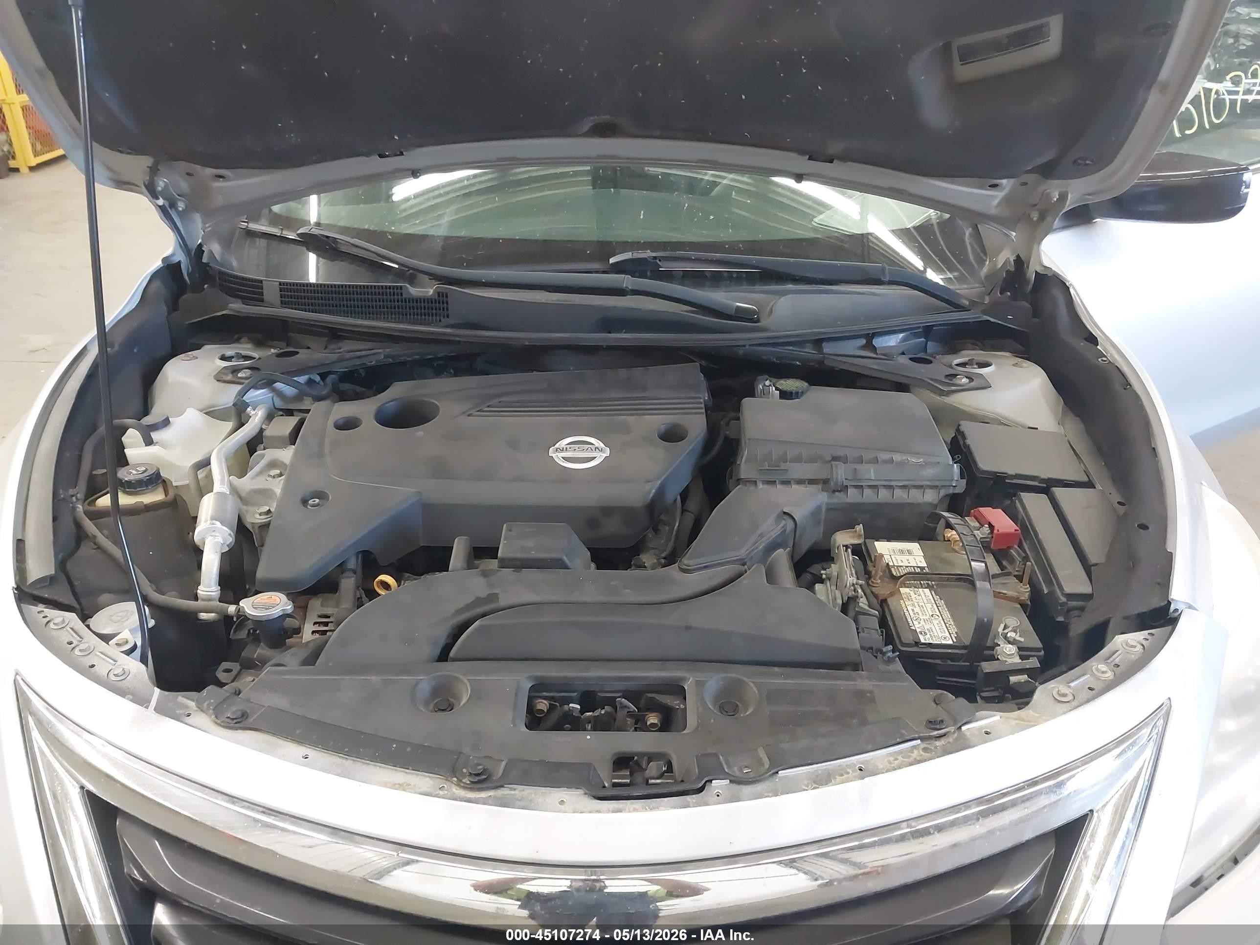 2013 Nissan Altima 2.5 S Silver vin: 1N4AL3AP1DC231069