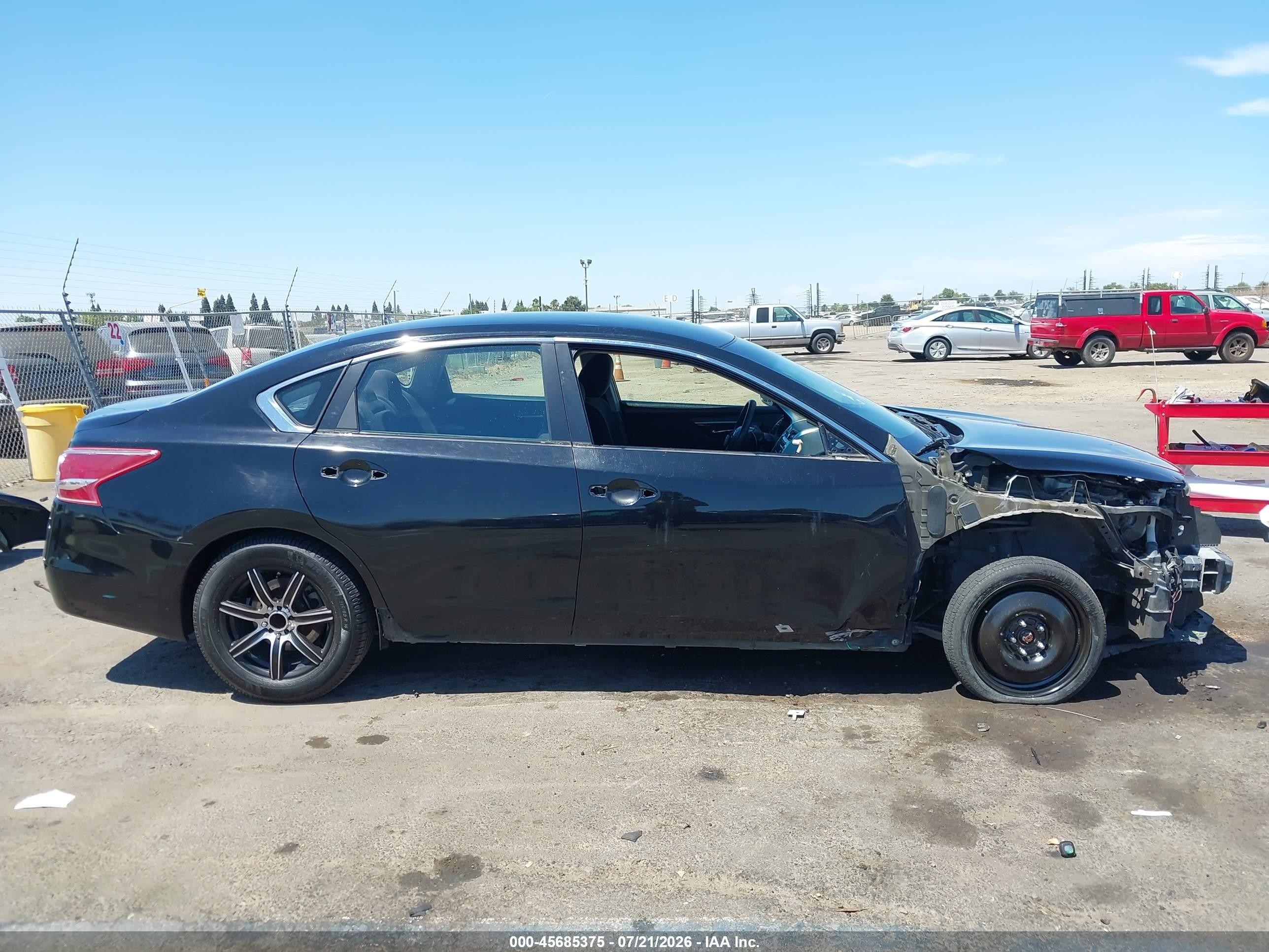 2013 Nissan Altima 2.5 S Black vin: 1N4AL3AP1DC235283