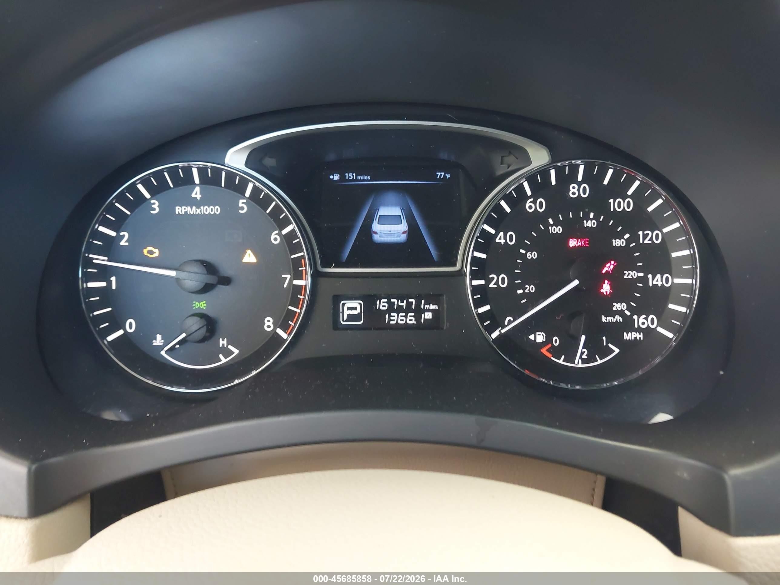 2013 Nissan Altima 2.5 Sv White vin: 1N4AL3AP1DC244534