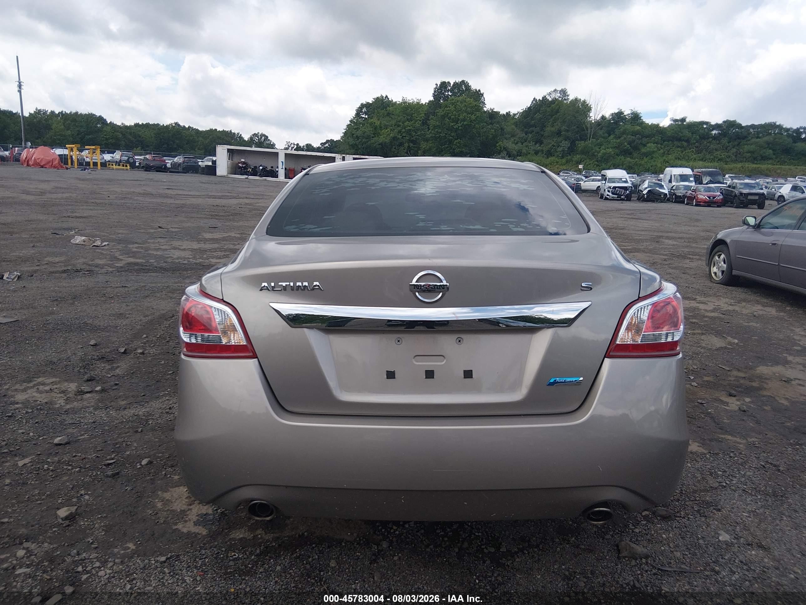 2013 Nissan Altima 2.5 S Желто-коричневый vin: 1N4AL3AP1DC247420