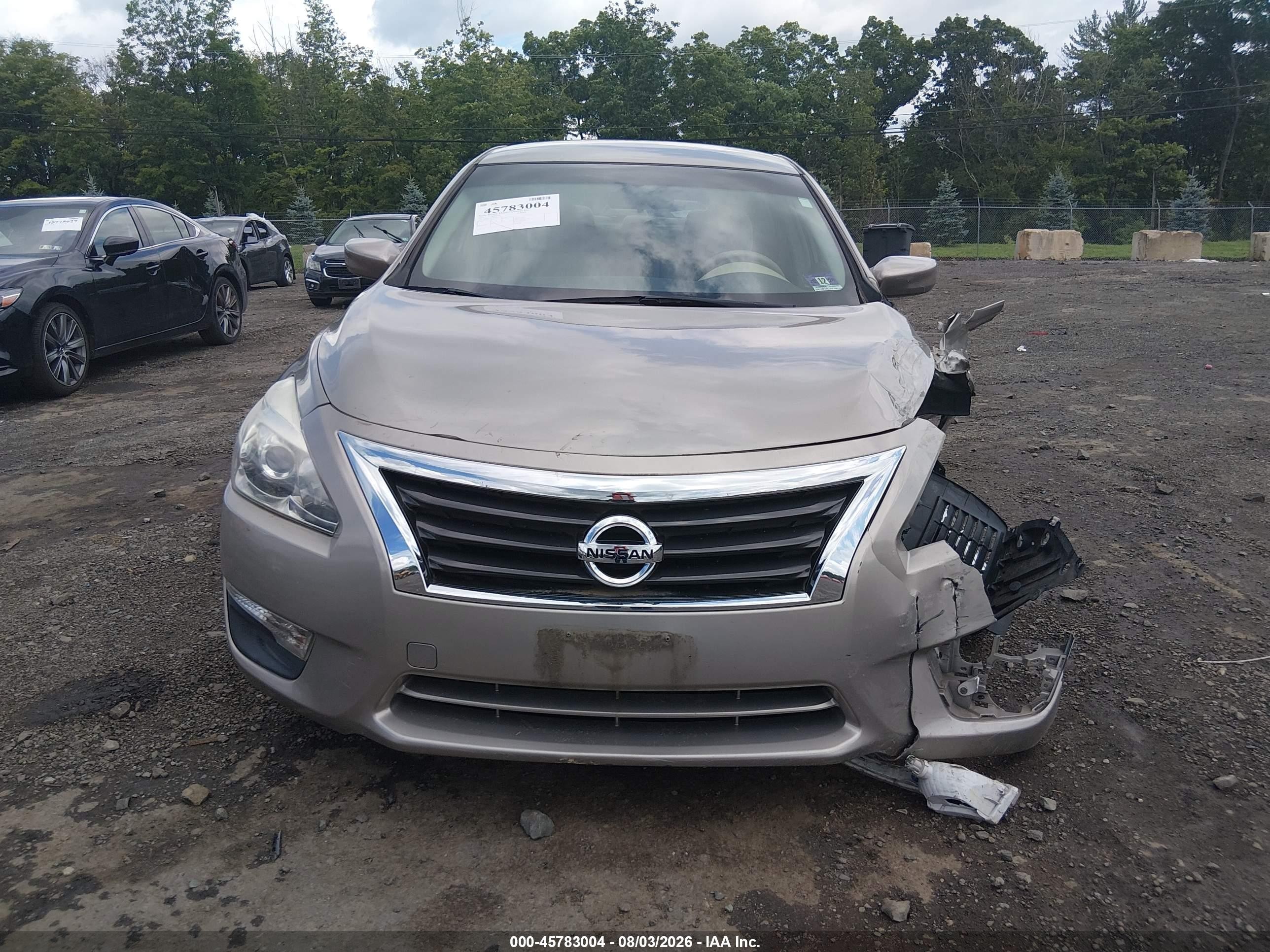 2013 Nissan Altima 2.5 S Желто-коричневый vin: 1N4AL3AP1DC247420