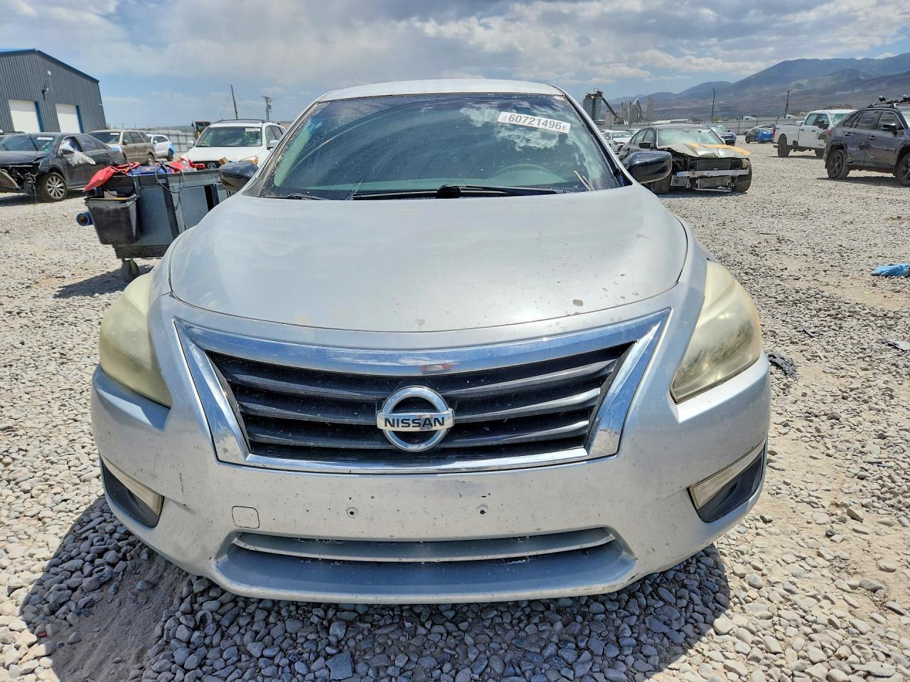 2013 Nissan Altima 2.5 Sv Silver vin: 1N4AL3AP1DC255243