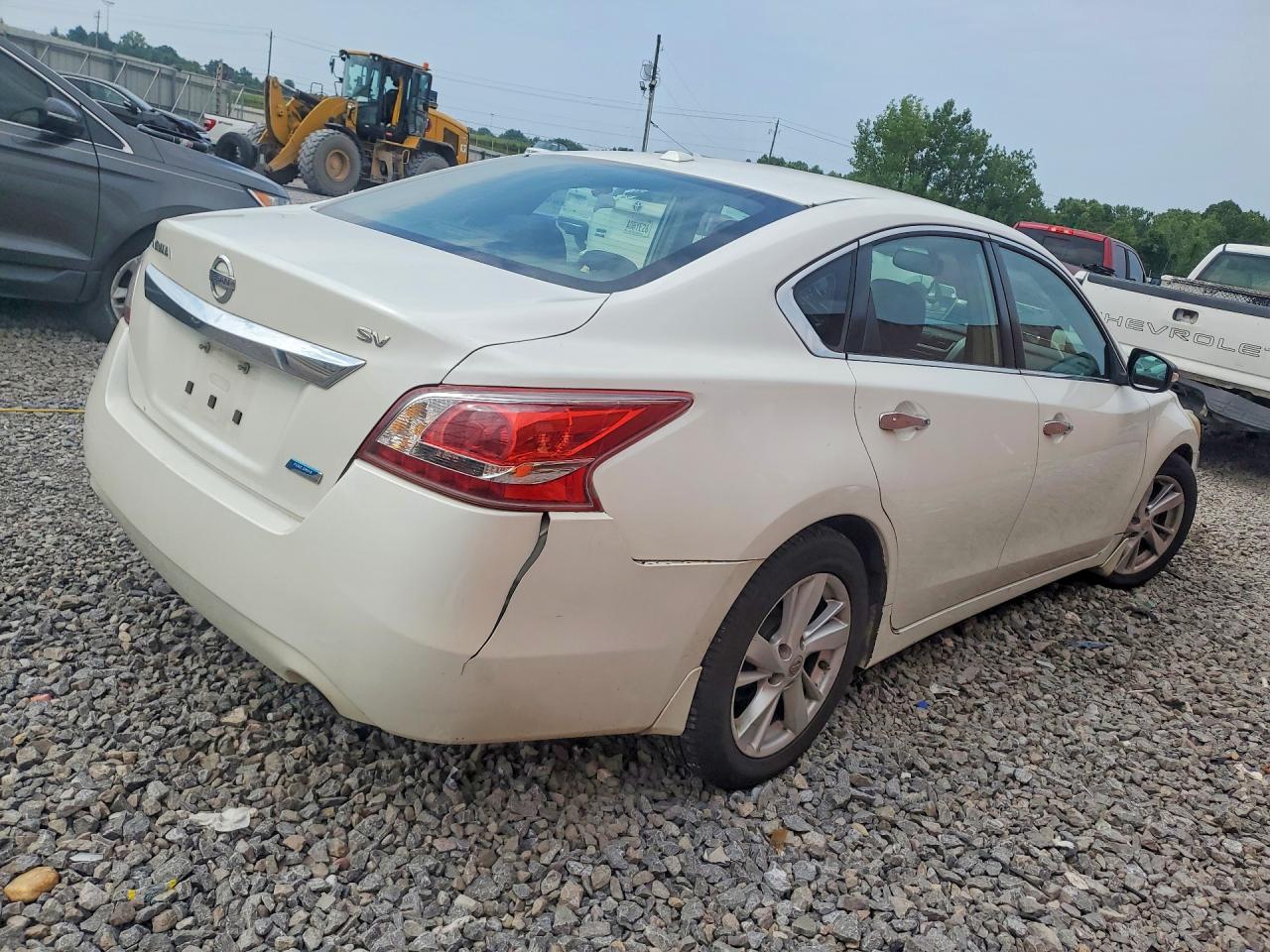 2013 Nissan Altima 2.5 White vin: 1N4AL3AP1DC256005