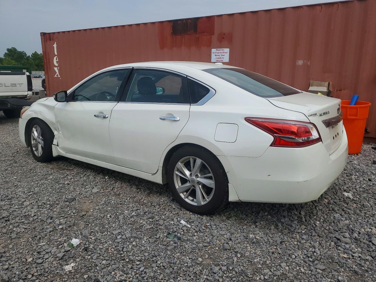 2013 Nissan Altima 2.5 White vin: 1N4AL3AP1DC256005