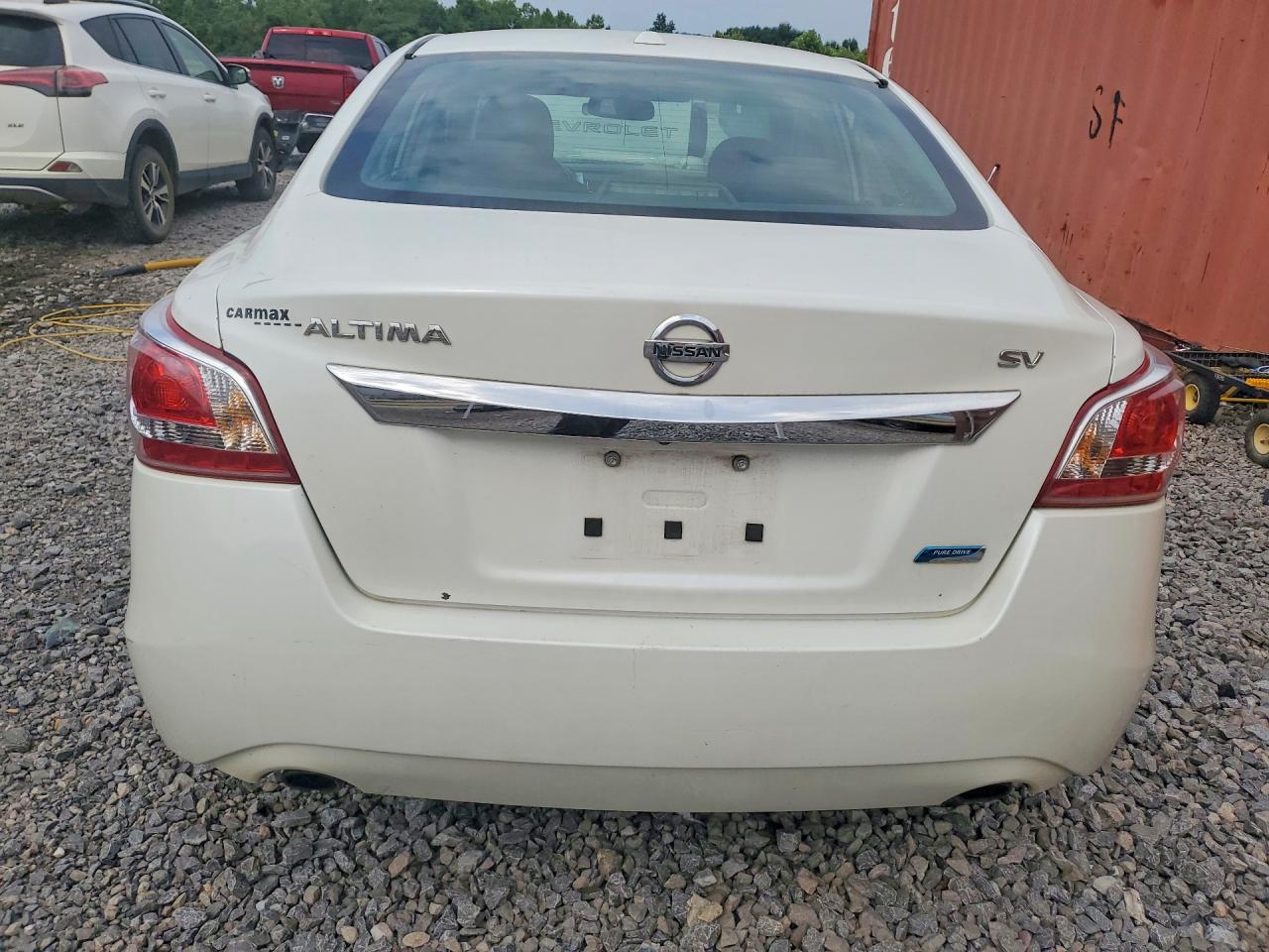 2013 Nissan Altima 2.5 White vin: 1N4AL3AP1DC256005