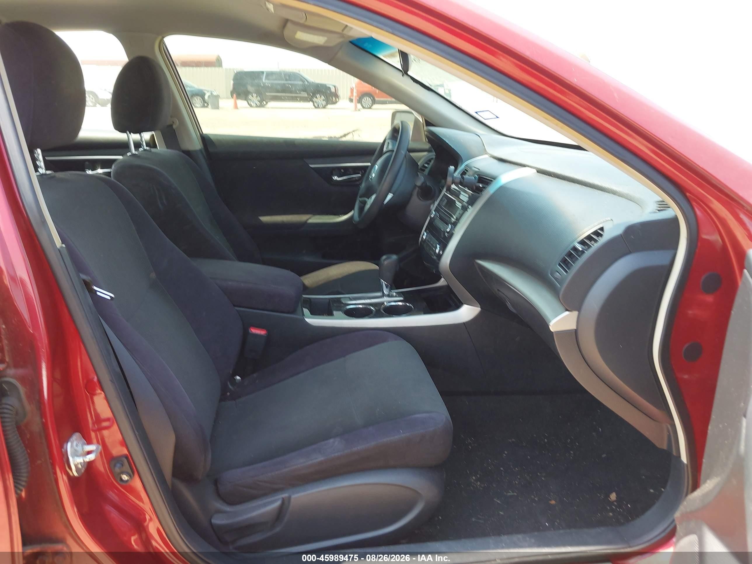 2013 Nissan Altima 2.5 S Red vin: 1N4AL3AP1DC264489