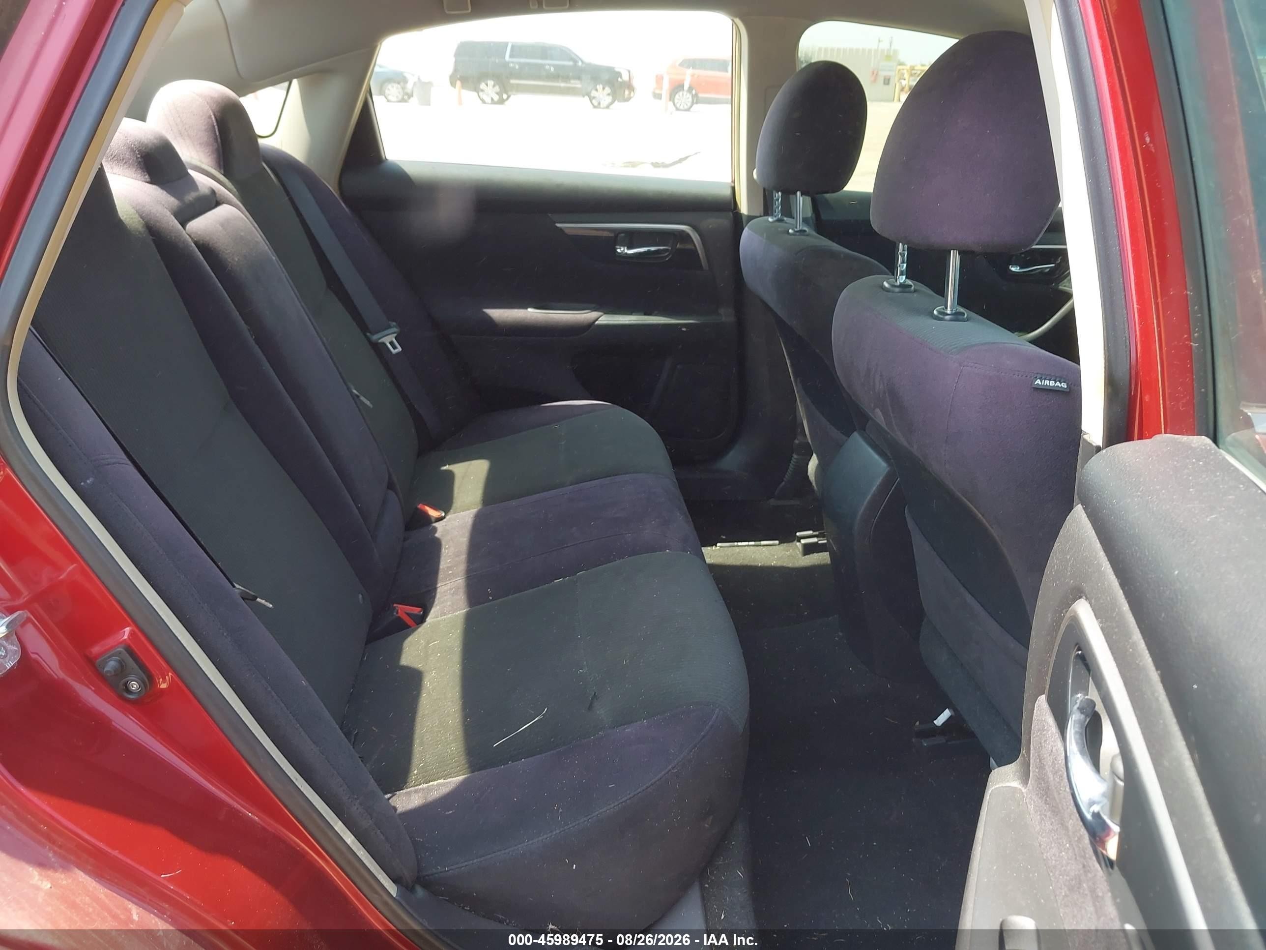 2013 Nissan Altima 2.5 S Red vin: 1N4AL3AP1DC264489