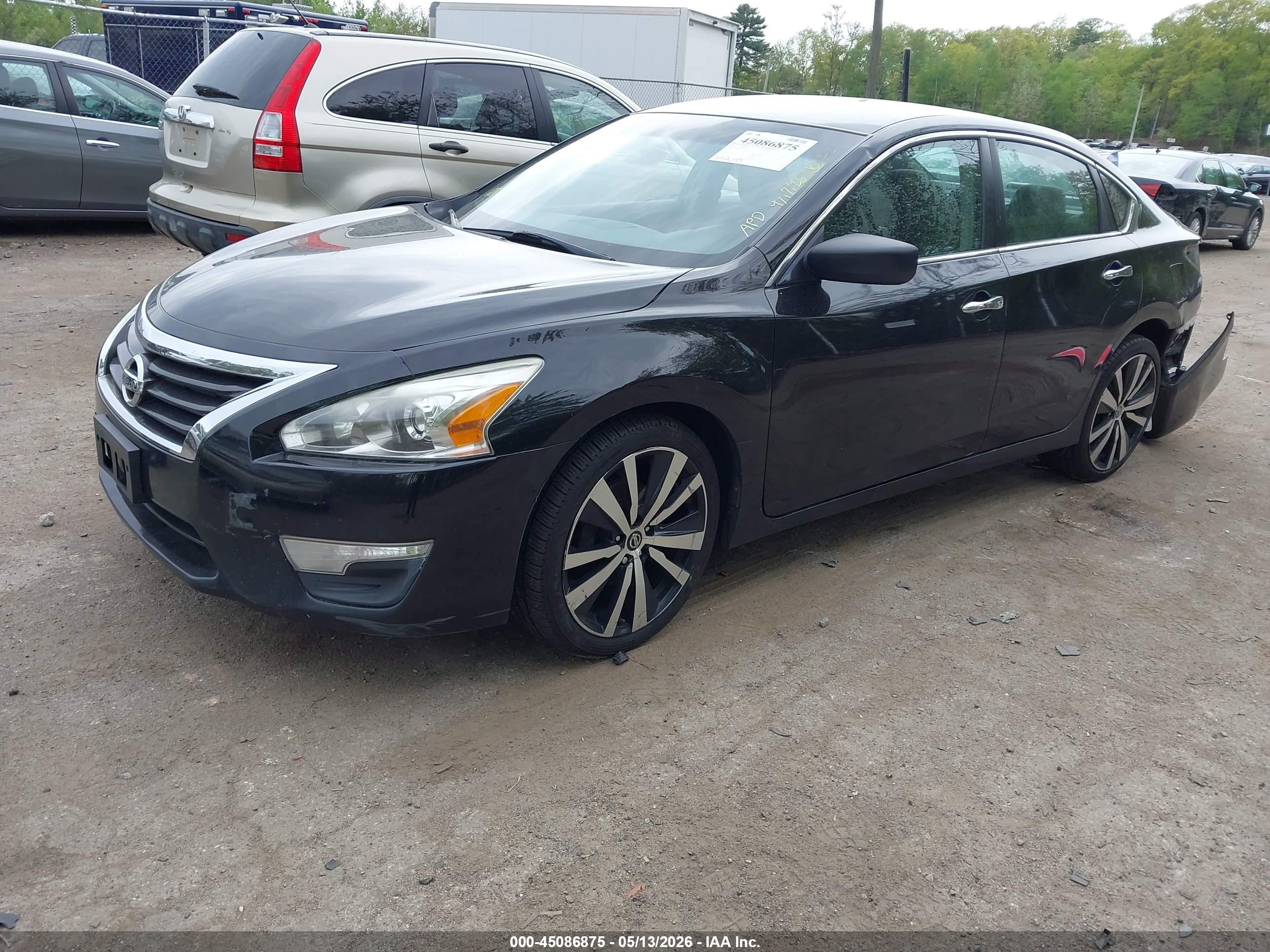 2013 Nissan Altima 2.5 S Black vin: 1N4AL3AP1DC267893