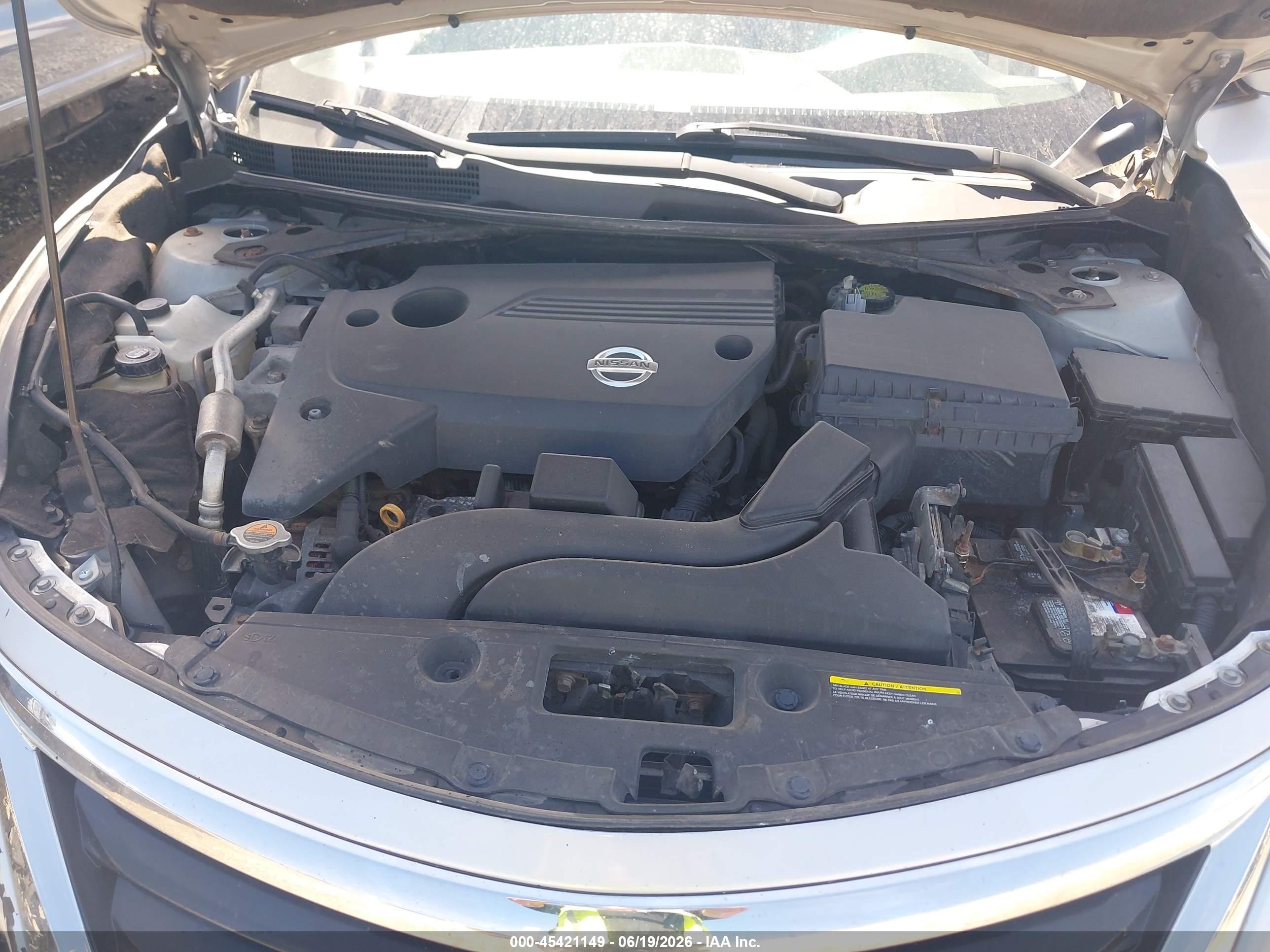 2013 Nissan Altima 2.5 S Silver vin: 1N4AL3AP1DC268316