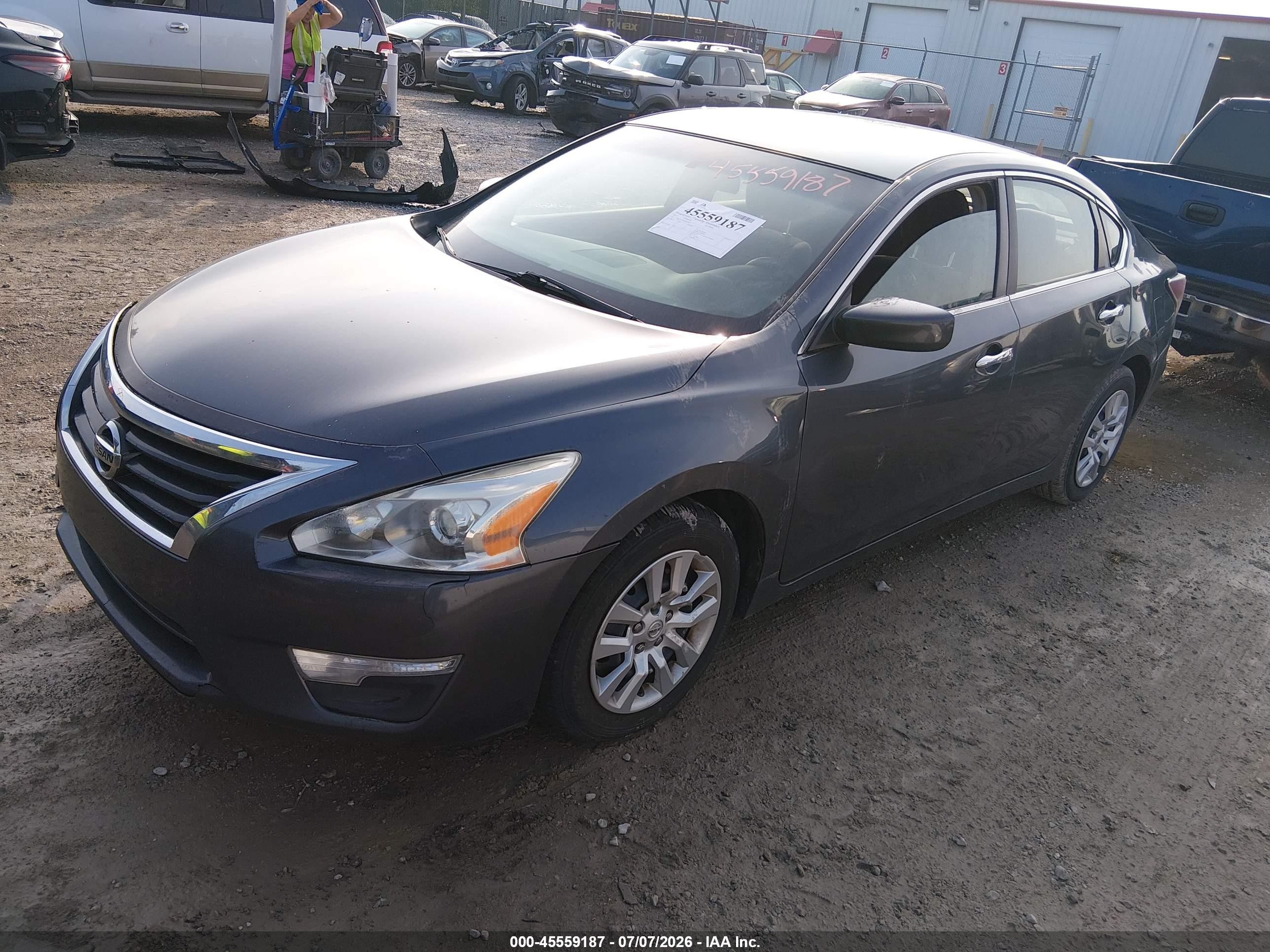 2013 Nissan Altima 2.5 S Gray vin: 1N4AL3AP1DC280269