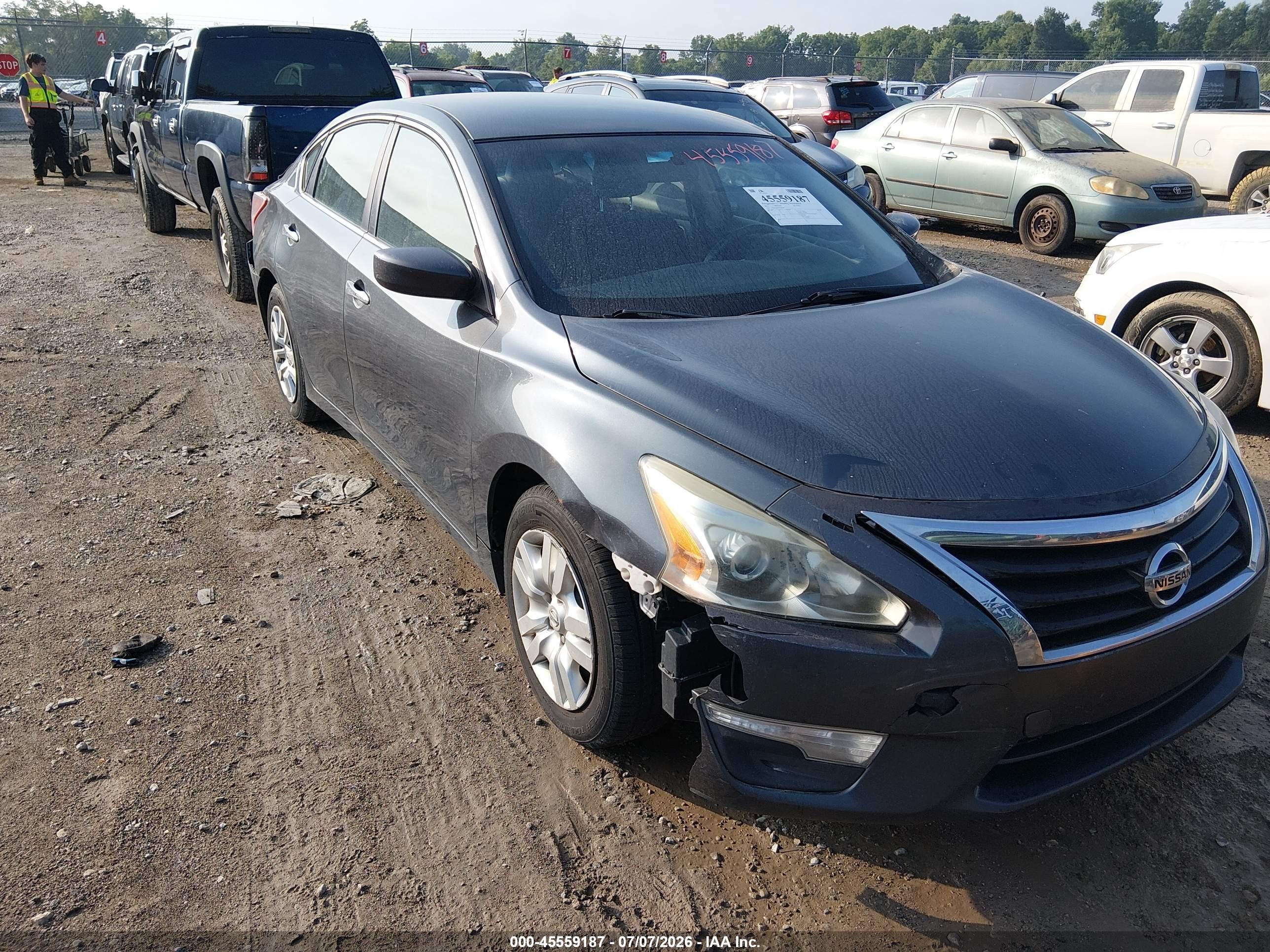 2013 Nissan Altima 2.5 S Gray vin: 1N4AL3AP1DC280269