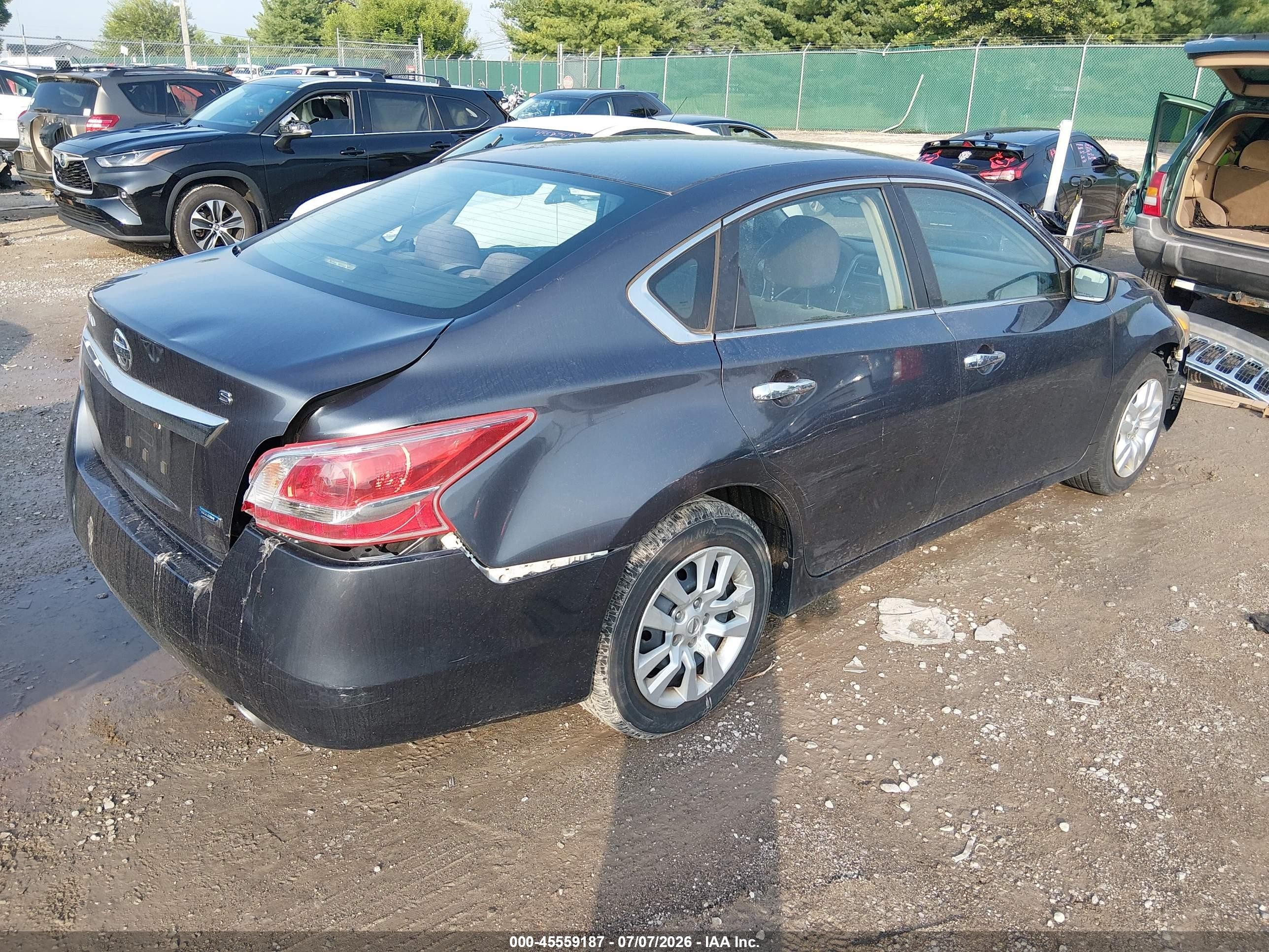 2013 Nissan Altima 2.5 S Gray vin: 1N4AL3AP1DC280269