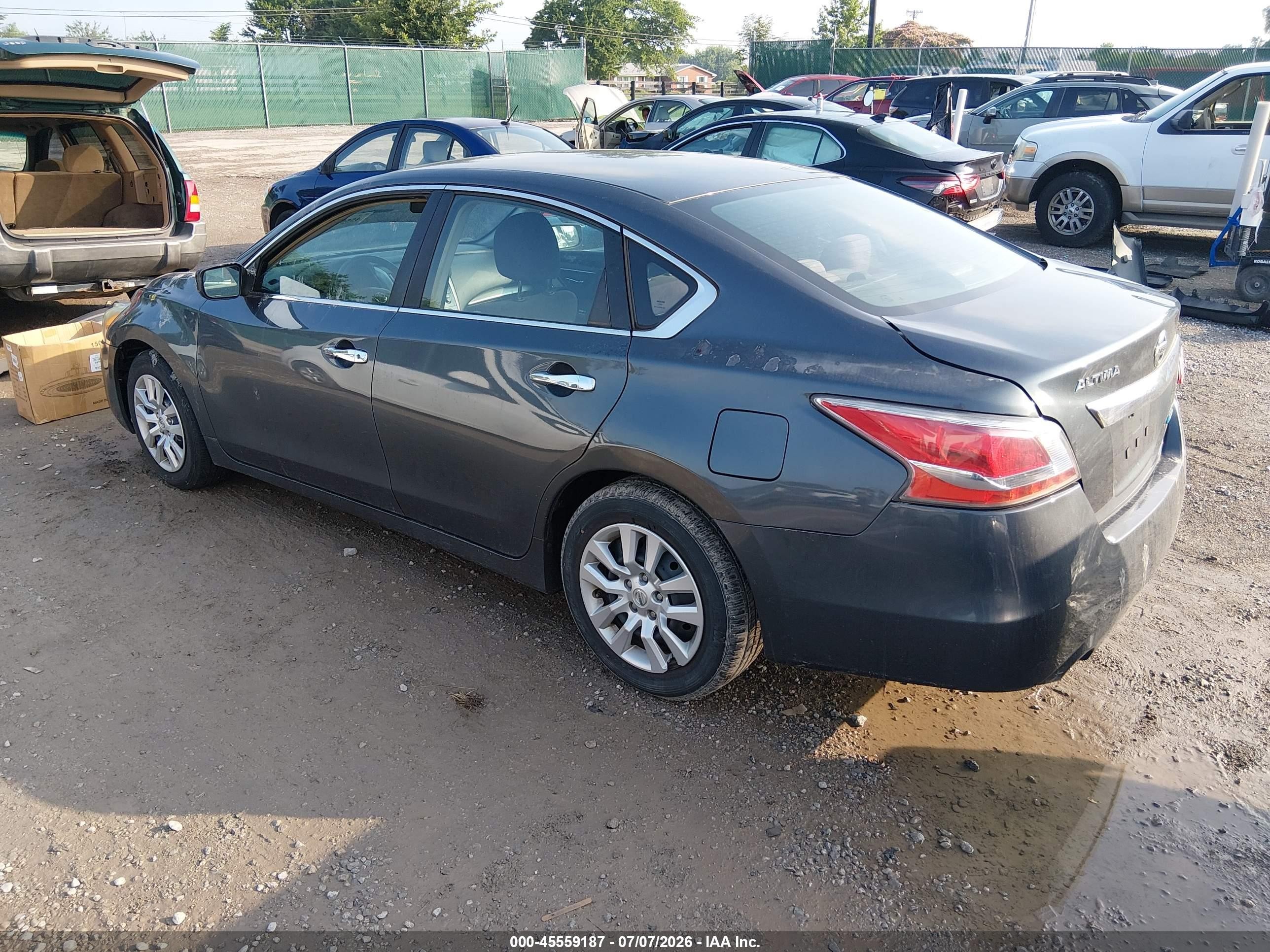 2013 Nissan Altima 2.5 S Gray vin: 1N4AL3AP1DC280269