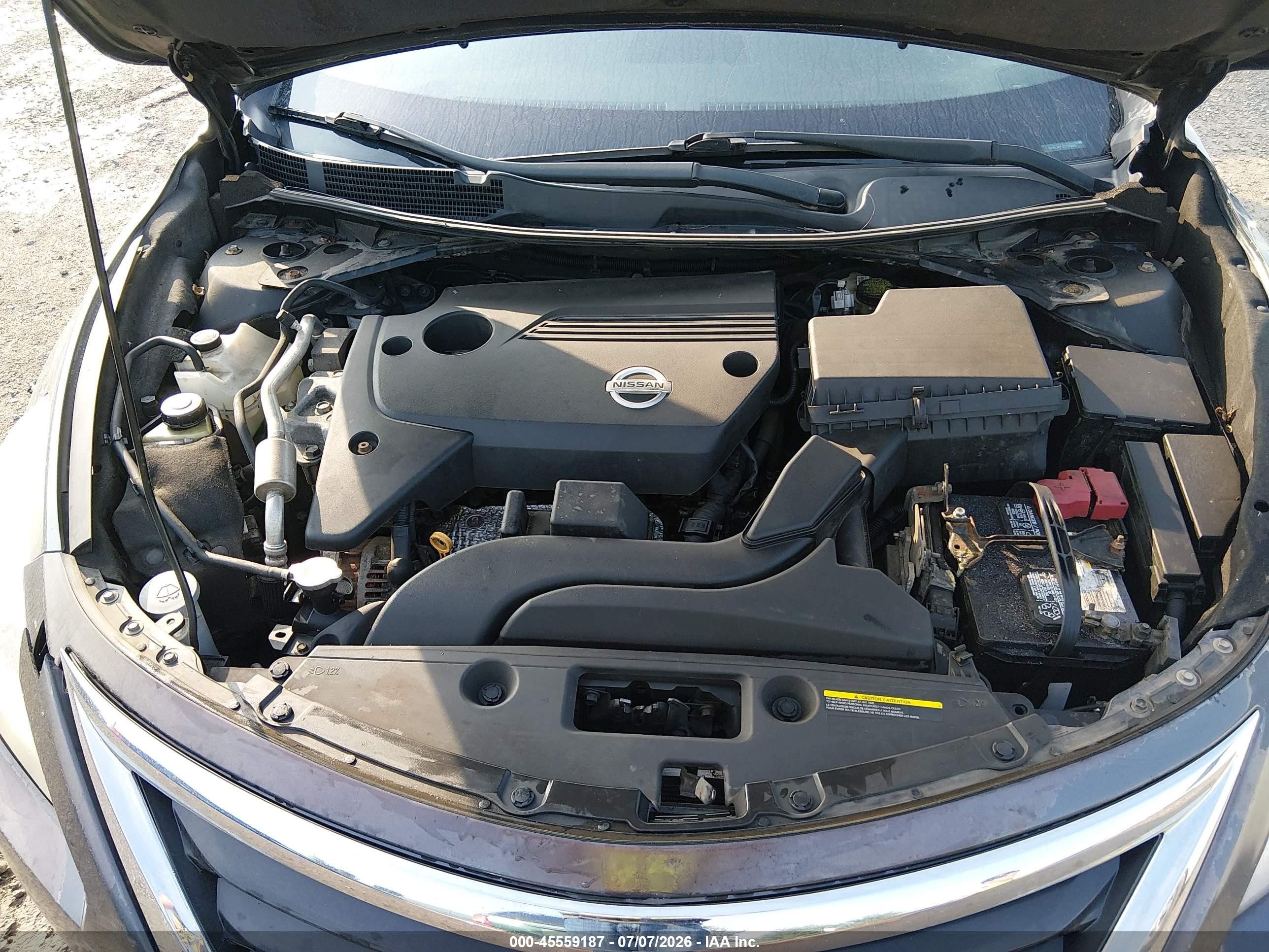 2013 Nissan Altima 2.5 S Gray vin: 1N4AL3AP1DC280269