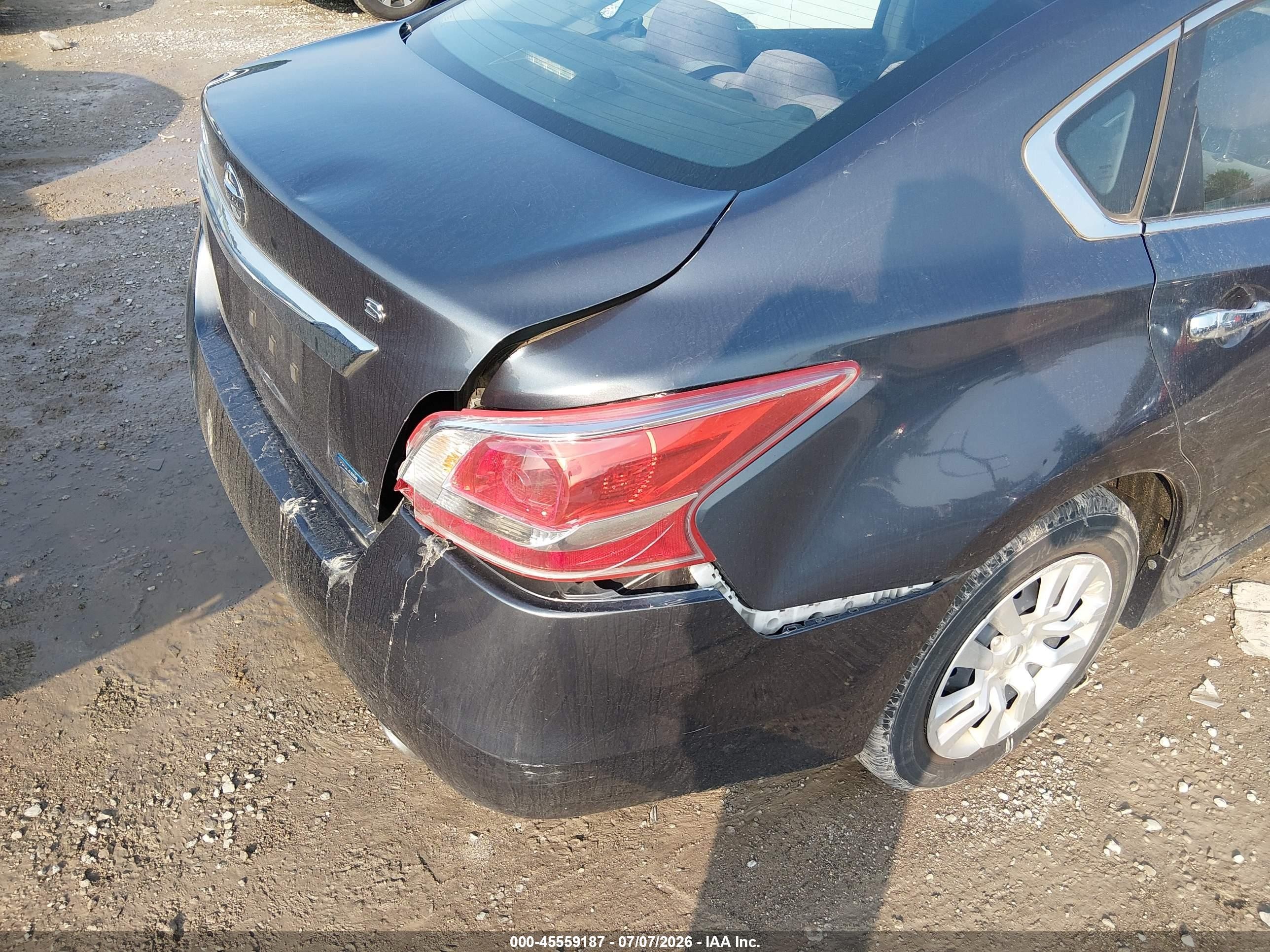 2013 Nissan Altima 2.5 S Gray vin: 1N4AL3AP1DC280269