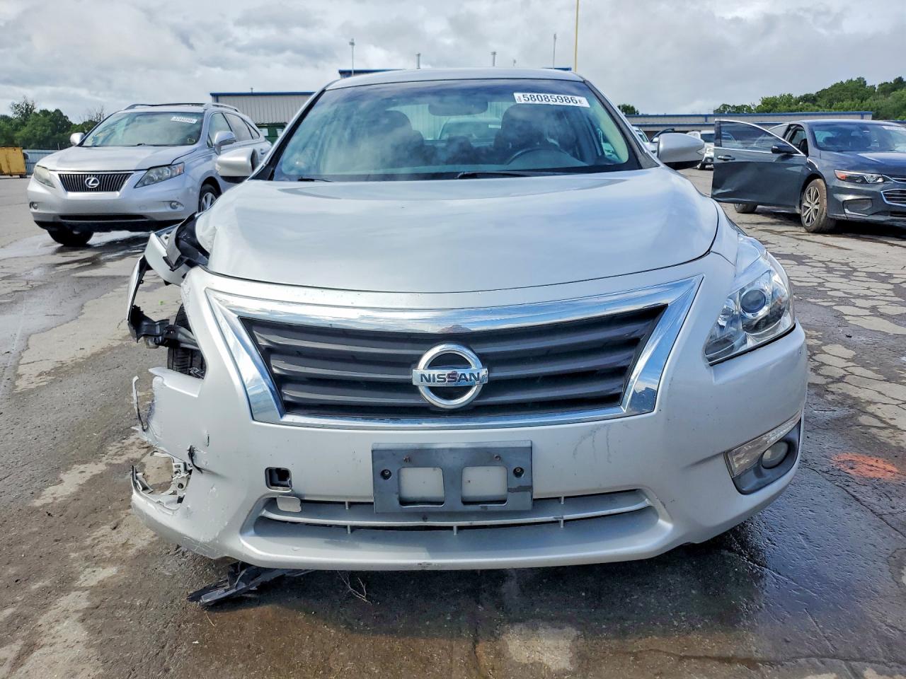 2013 Nissan Altima 2.5 Sv Серебряный vin: 1N4AL3AP1DC907939