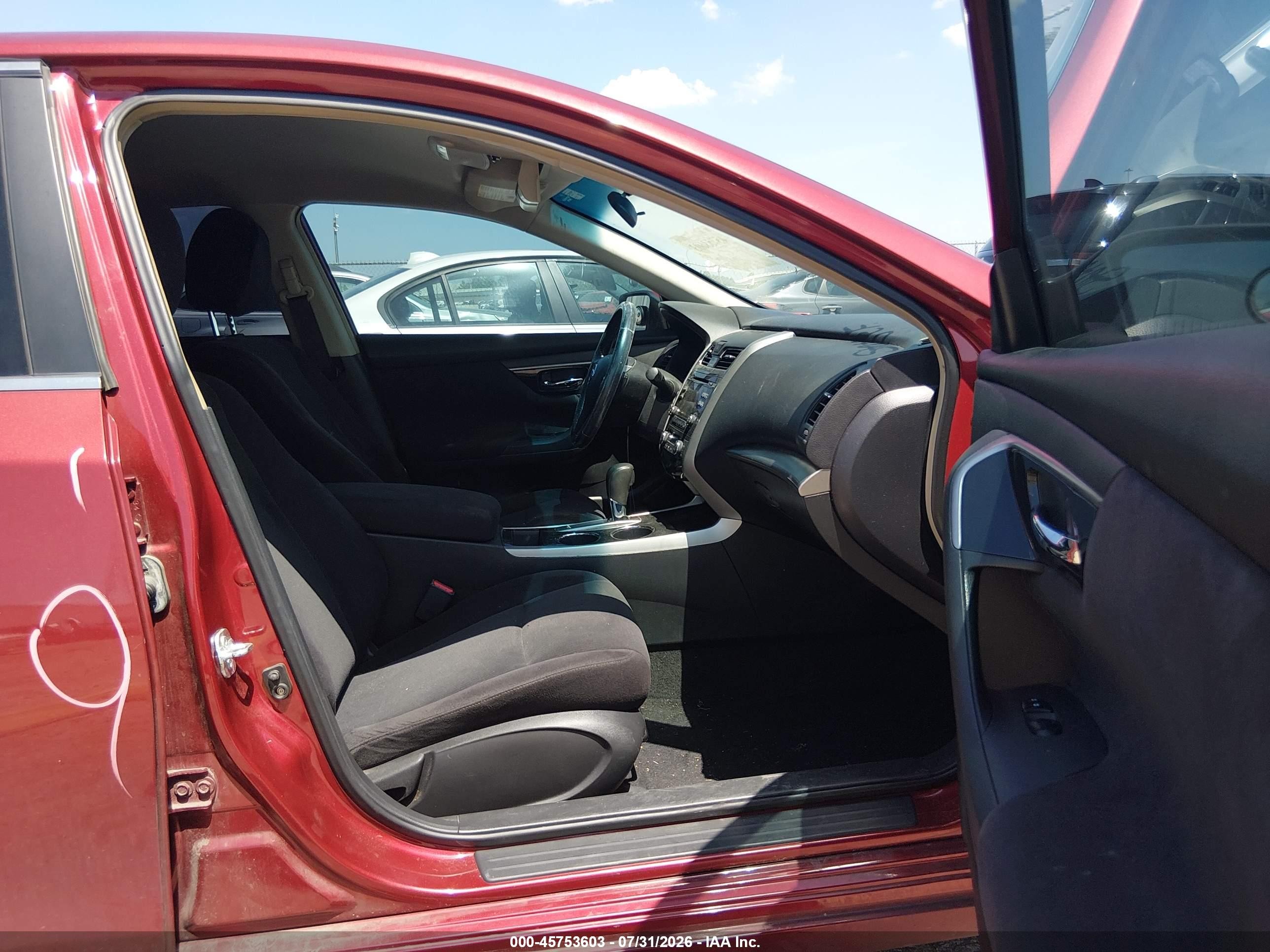 2013 Nissan Altima 2.5 Sv Red vin: 1N4AL3AP1DC910176